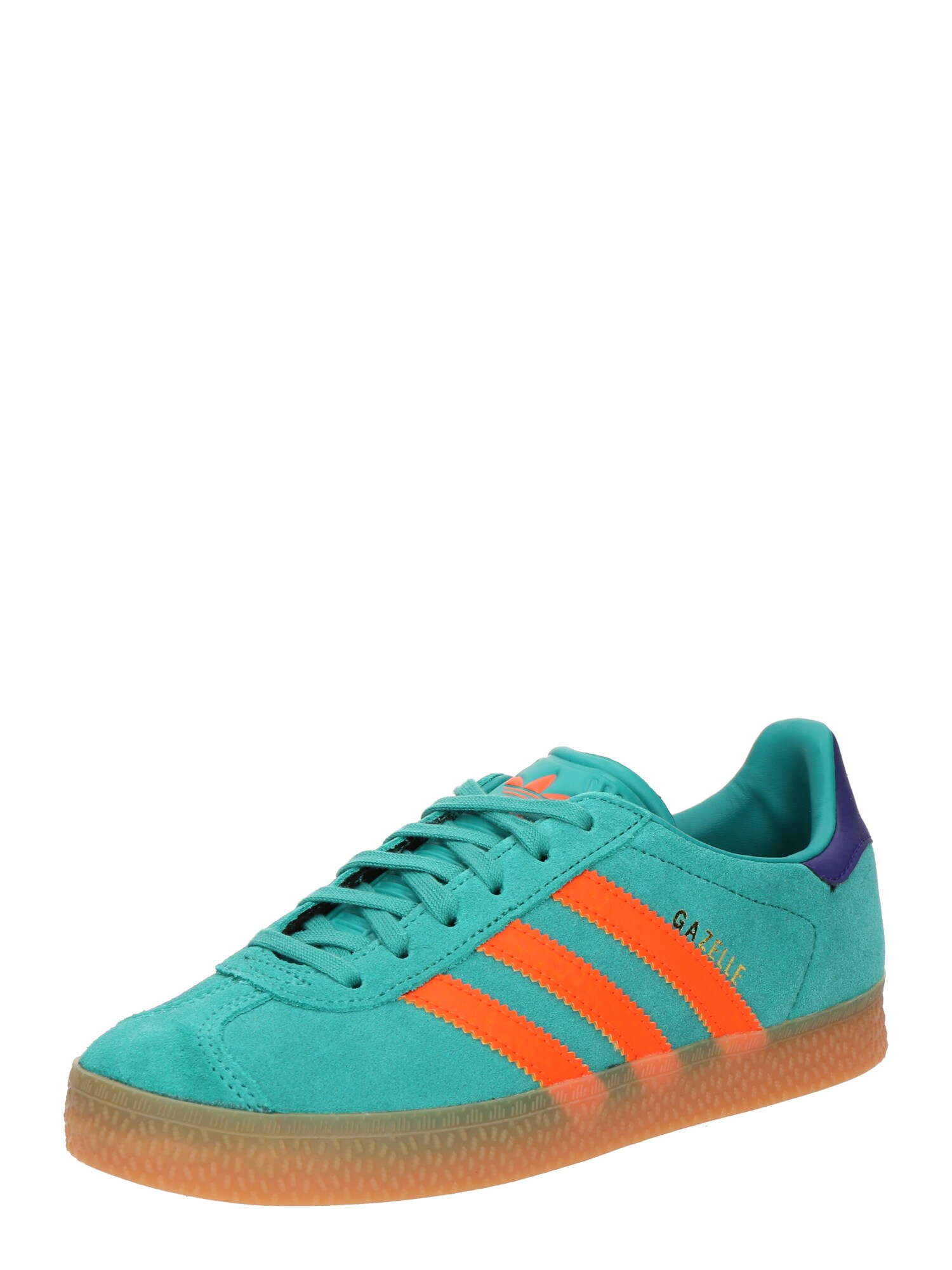 ADIDAS ORIGINALS Sneaker Gazelle  turcoaz / albastru închis / auriu / portocaliu