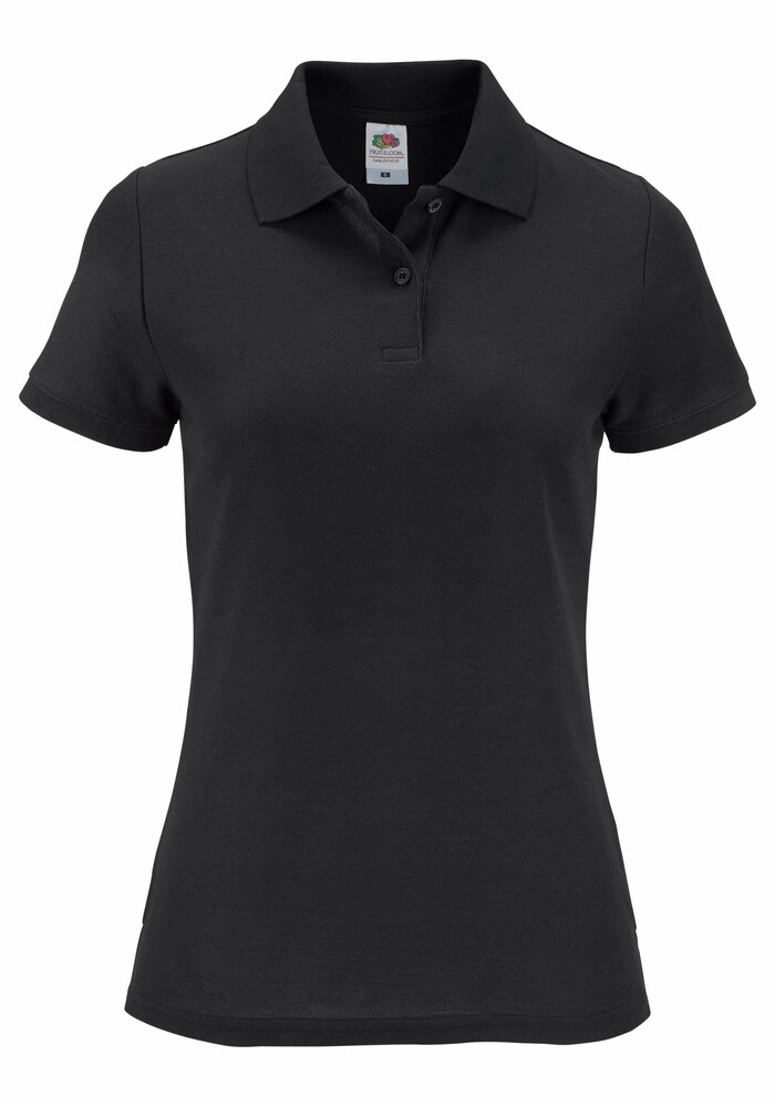 FRUIT OF THE LOOM Shirt Damen Größe XS schwarz