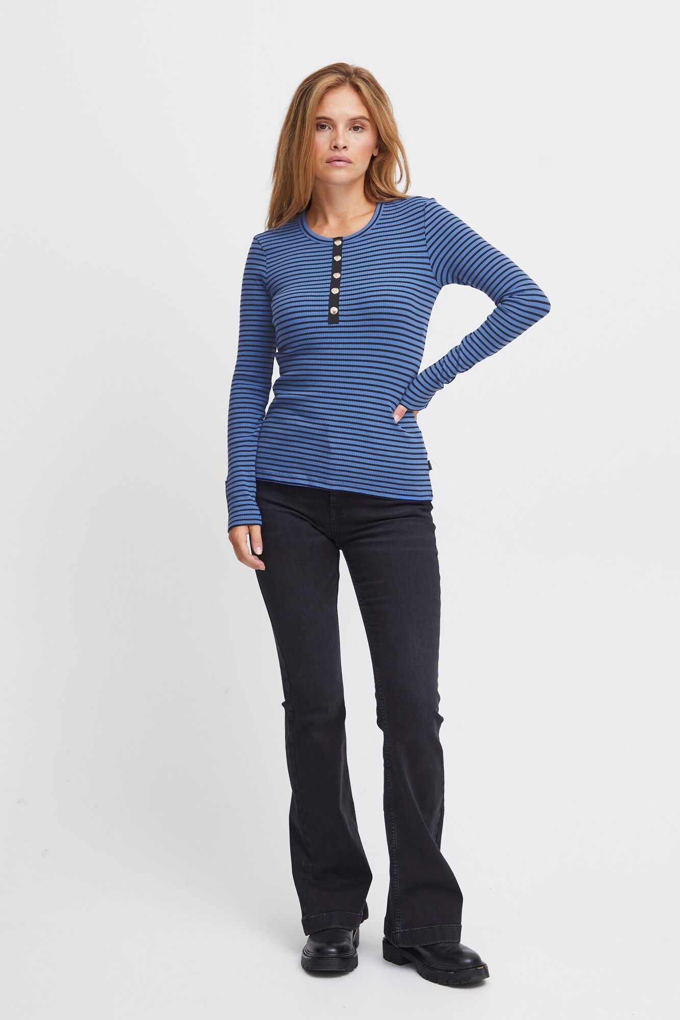 Thumbnail - PULZ Jeans Shirt Havana