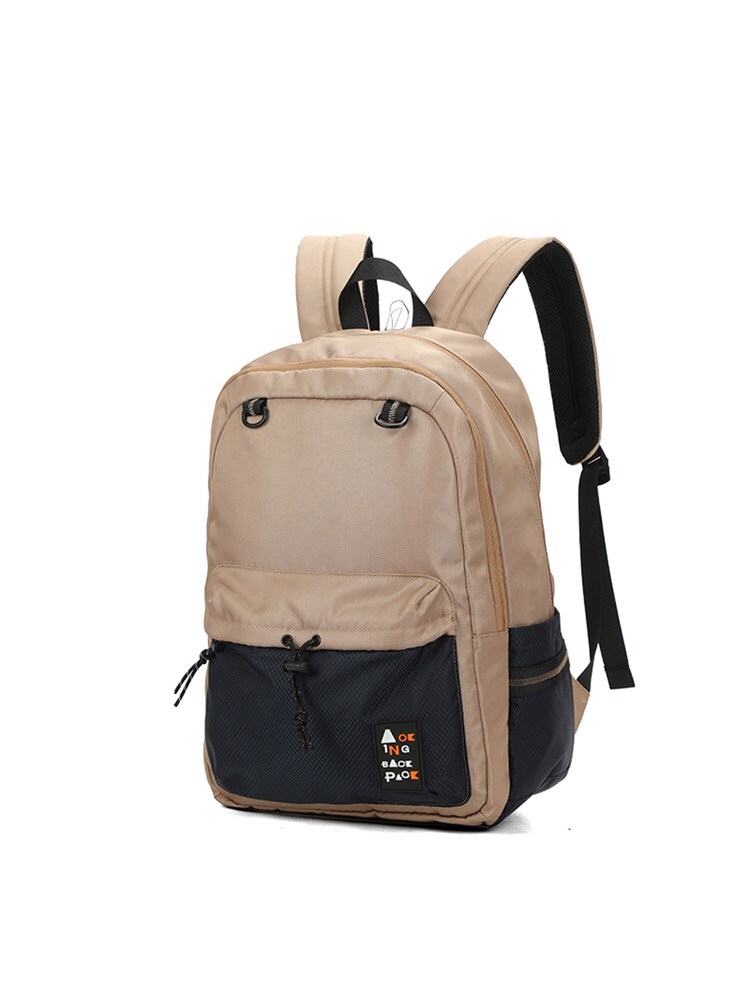 Aoking Rucksack Damen Größe One Size dunkelgrün / orange / schwarz / weiß