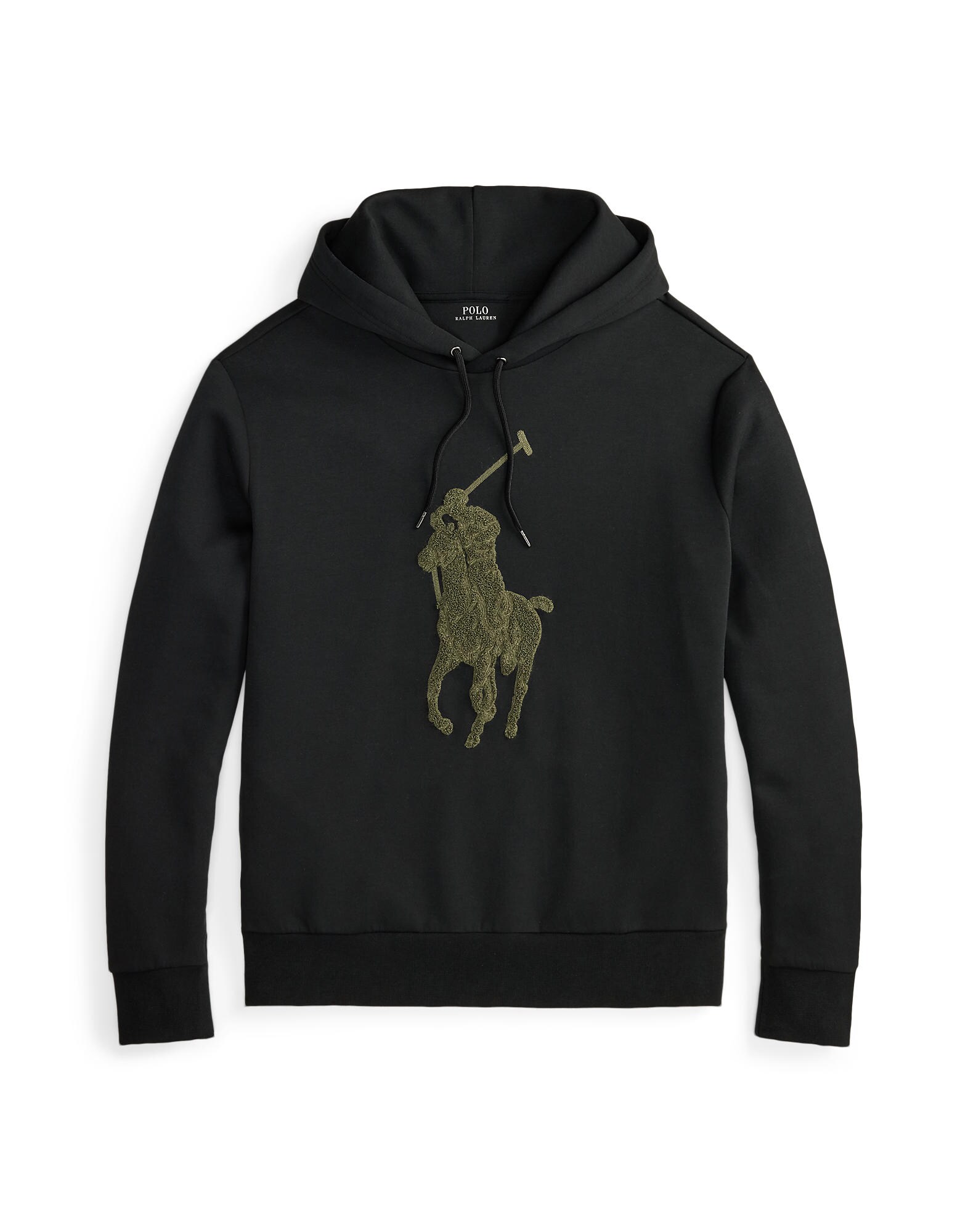 Polo Ralph Lauren Bluză de molton verde pin / negru
