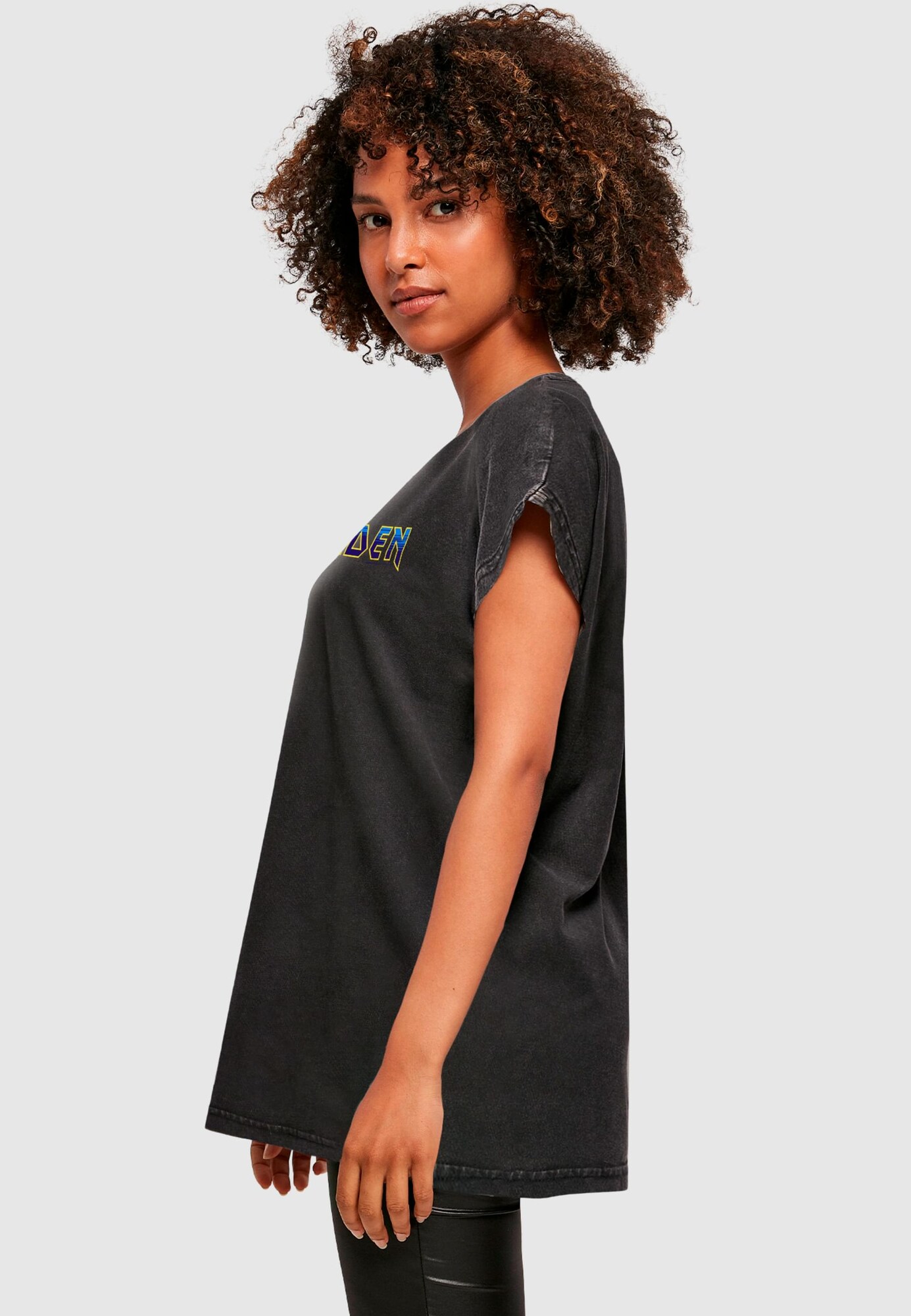 Thumbnail - Merchcode Shirt Powerslave - Dark Ink