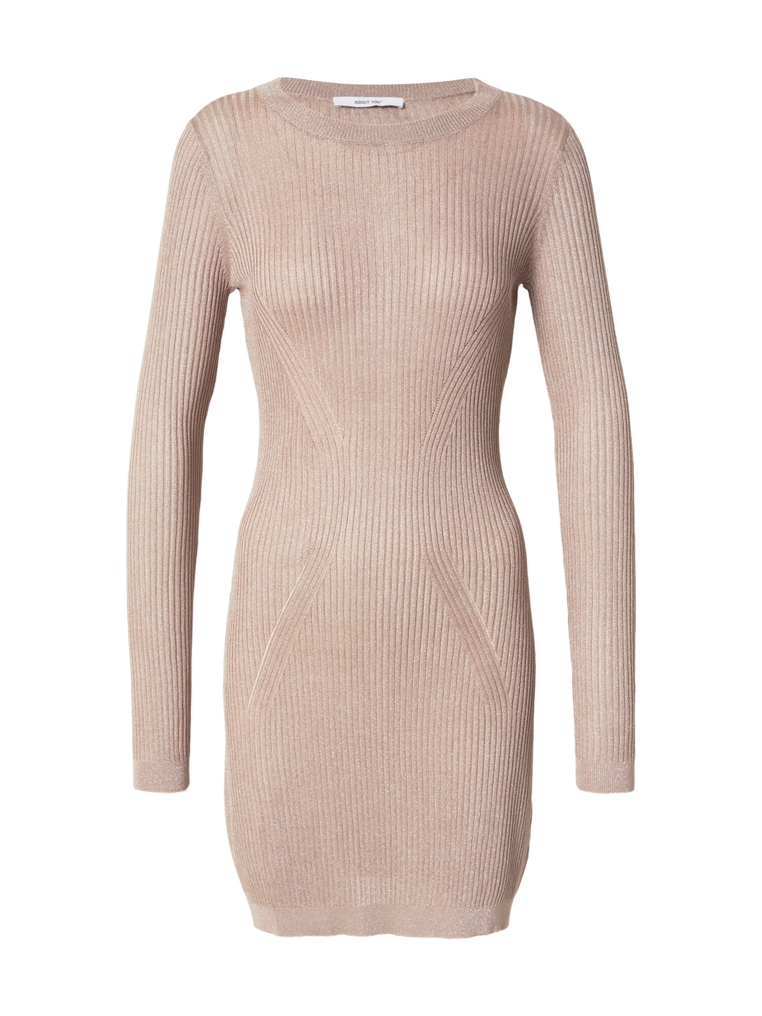 ABOUT YOU Rochie tricotat Suzi gri taupe