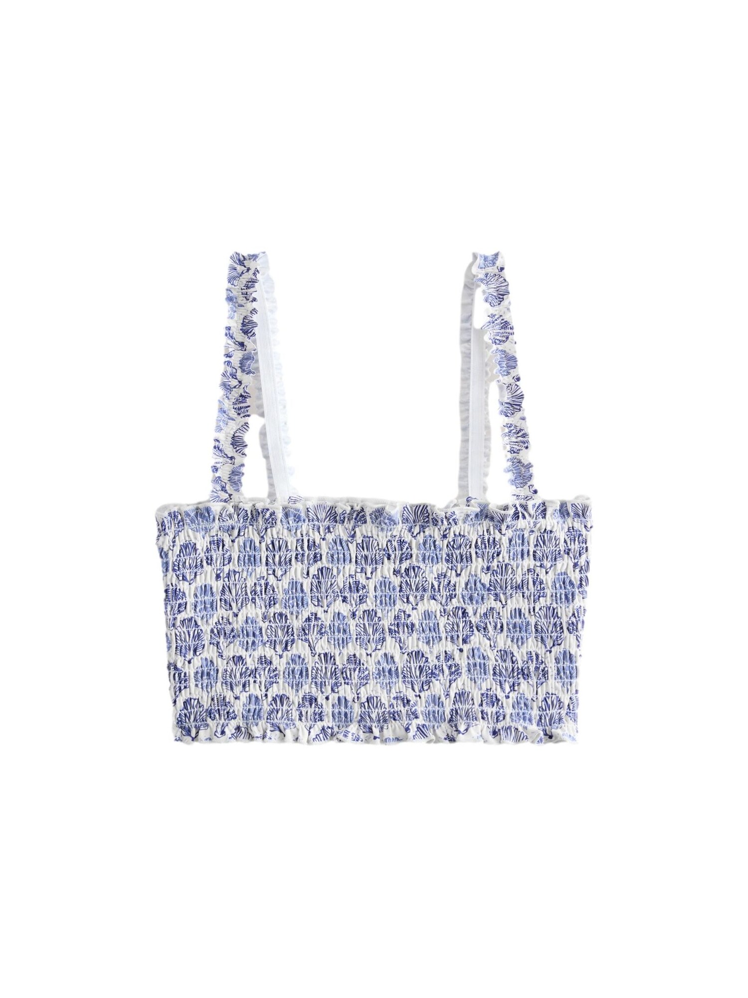 Next Sutien costum de baie  bleumarin / indigo / alb