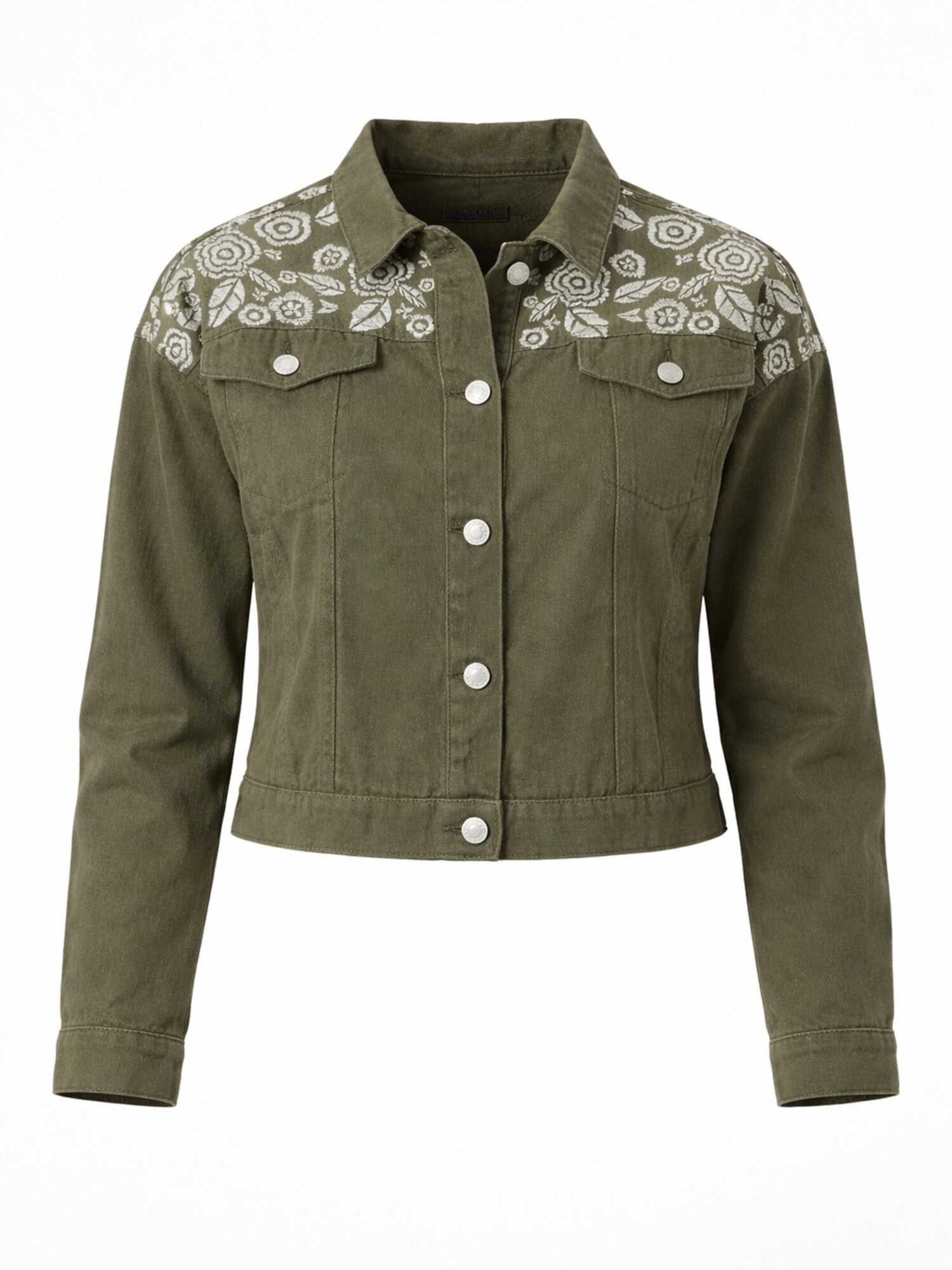 LEAFLETIC Giacca invernale 'Leafletic Women’s Denim Jacket'  verde