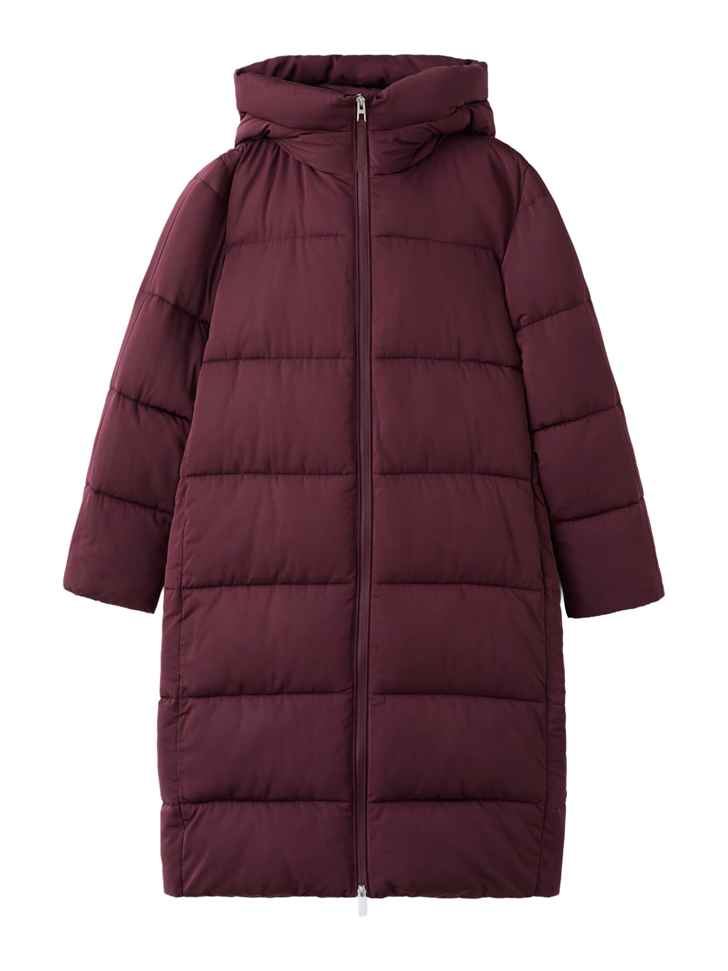 MANGO Palton de iarnă Eskimo  roșu vin