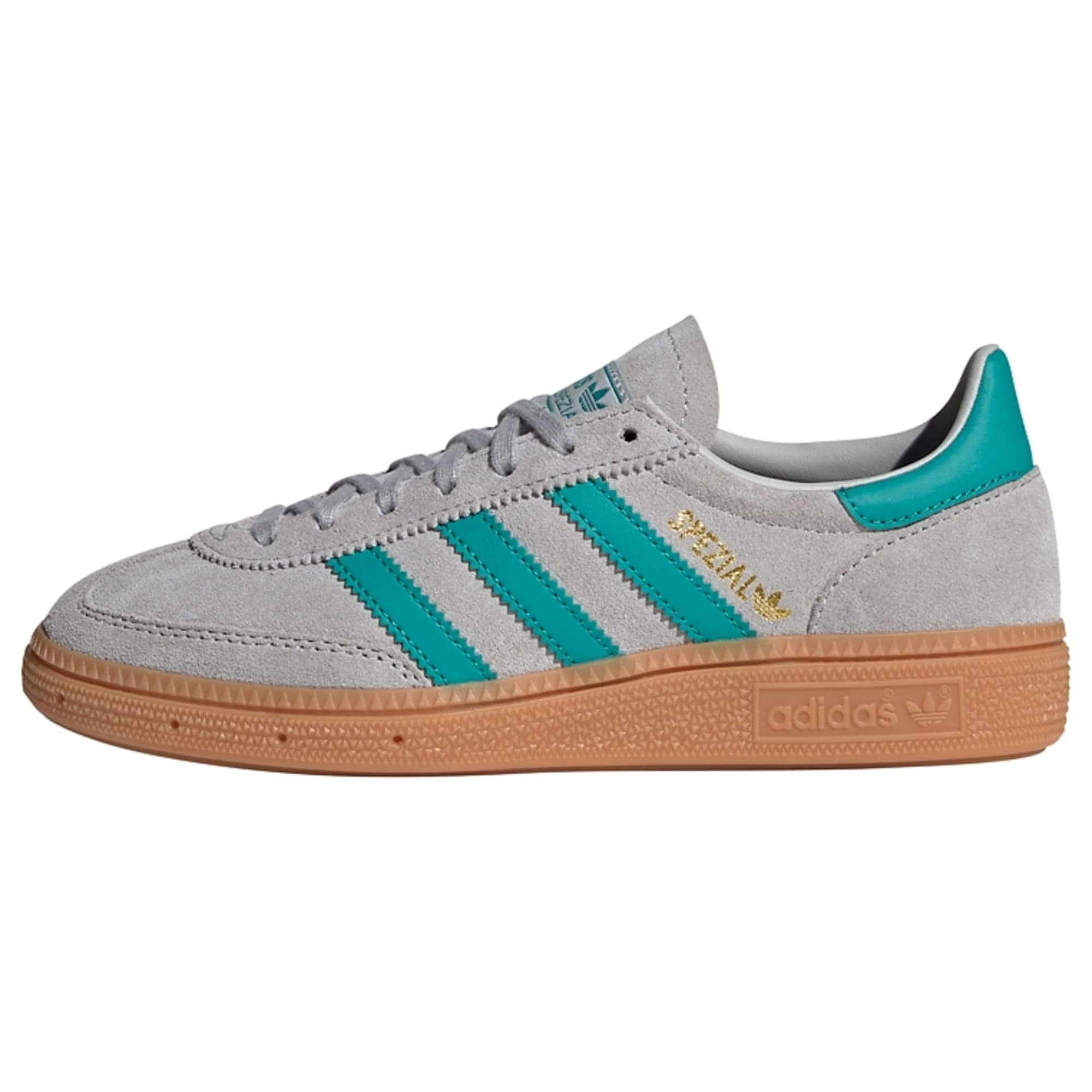 ADIDAS ORIGINALS Sneaker Handball Spezial  auriu / gri / verde smarald