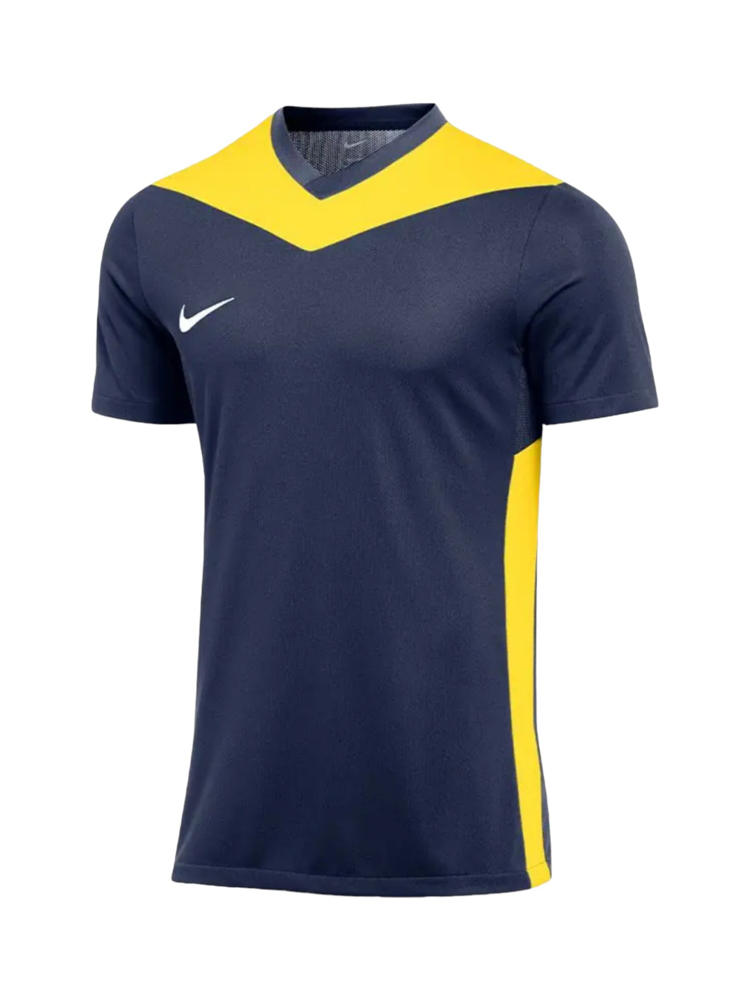 NIKE Tricou funcțional  albastru marin / galben
