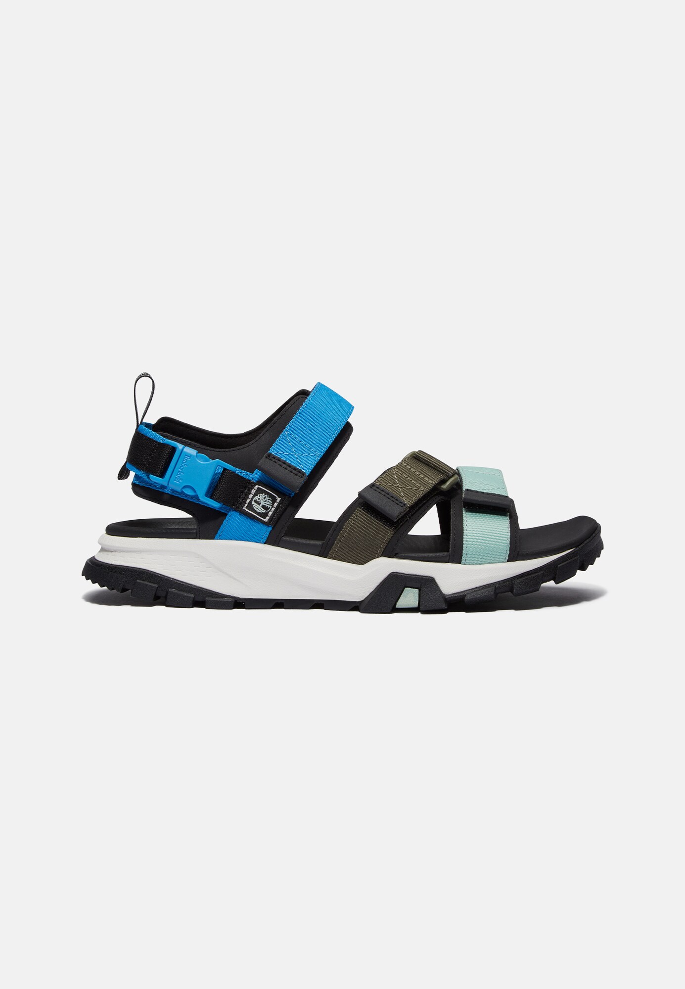 TIMBERLAND Trekingové sandále  modrá / tyrkysová / kaki / čierna