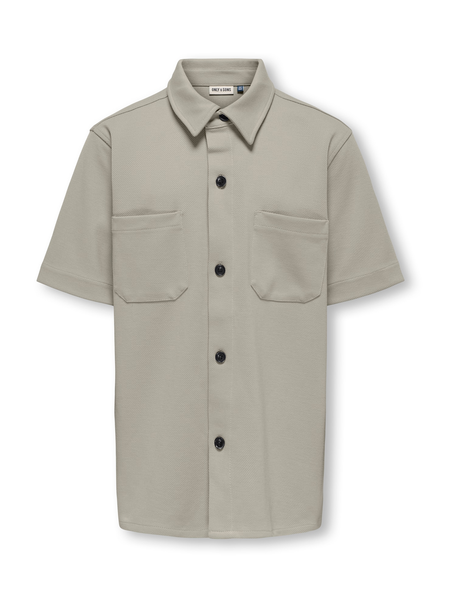Only & Sons Junior Cămașă 'OSJNEW KODYL'  gri taupe