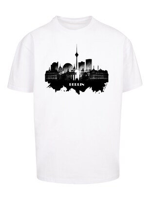 F4NT4STIC Shirt ‘Berlin’ Zwart / Wit