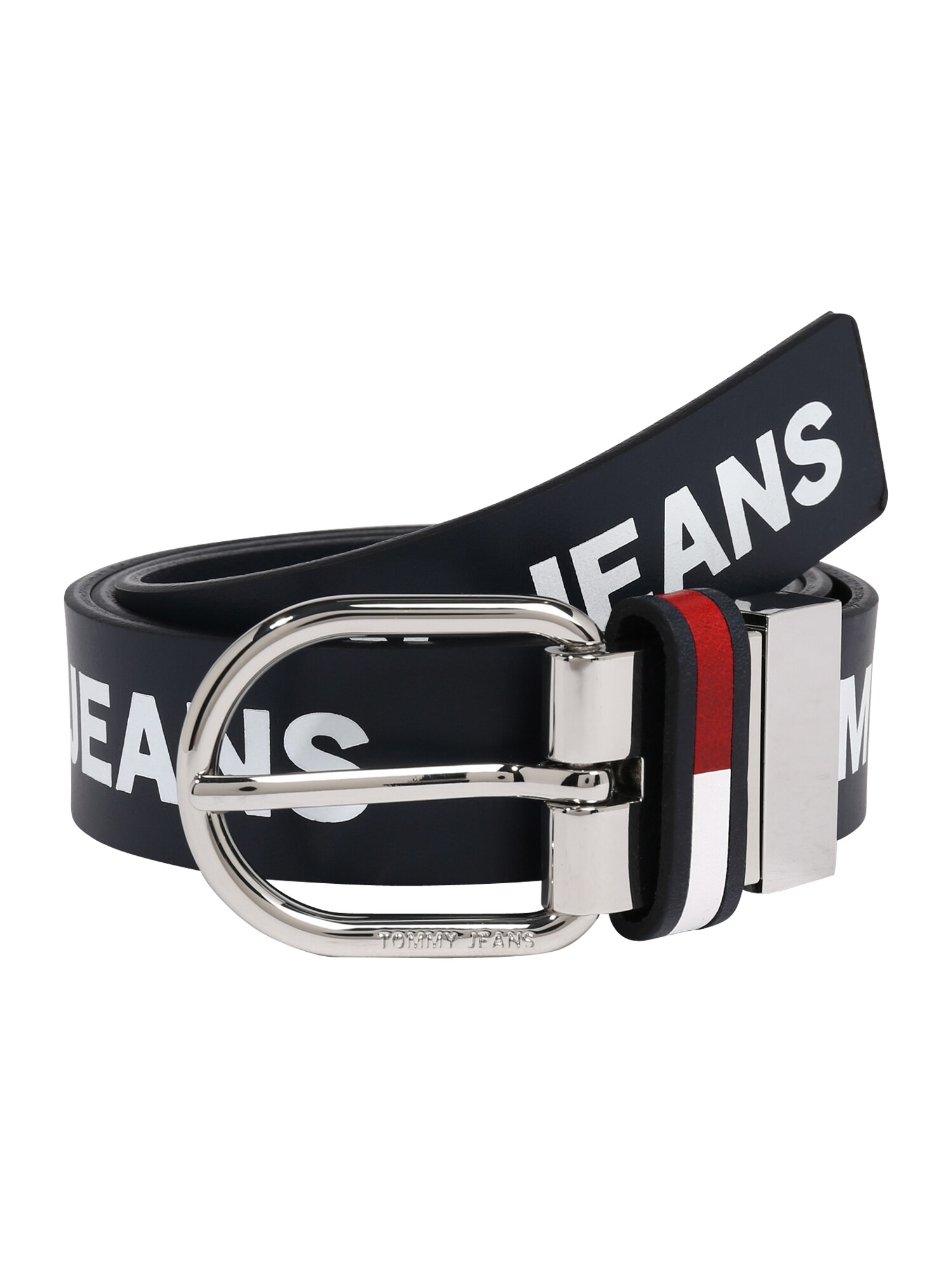 TOMMY HILFIGER Diržas  tamsiai mėlyna / balta / raudona