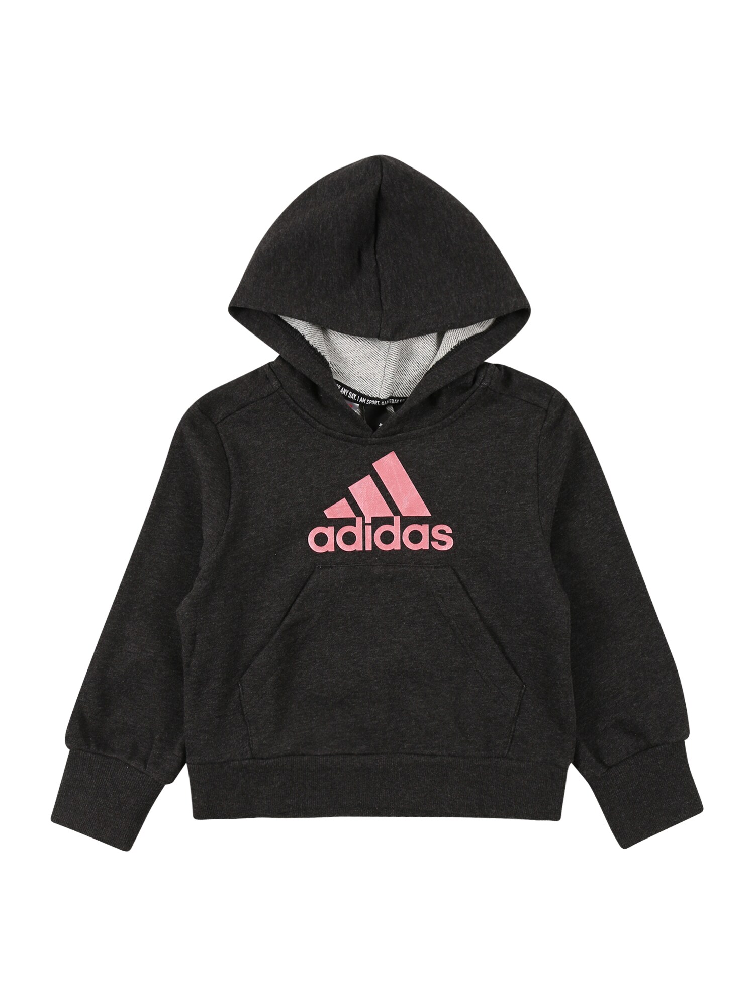 ADIDAS PERFORMANCE Sportinio tipo megztinis  margai juoda / rožinė