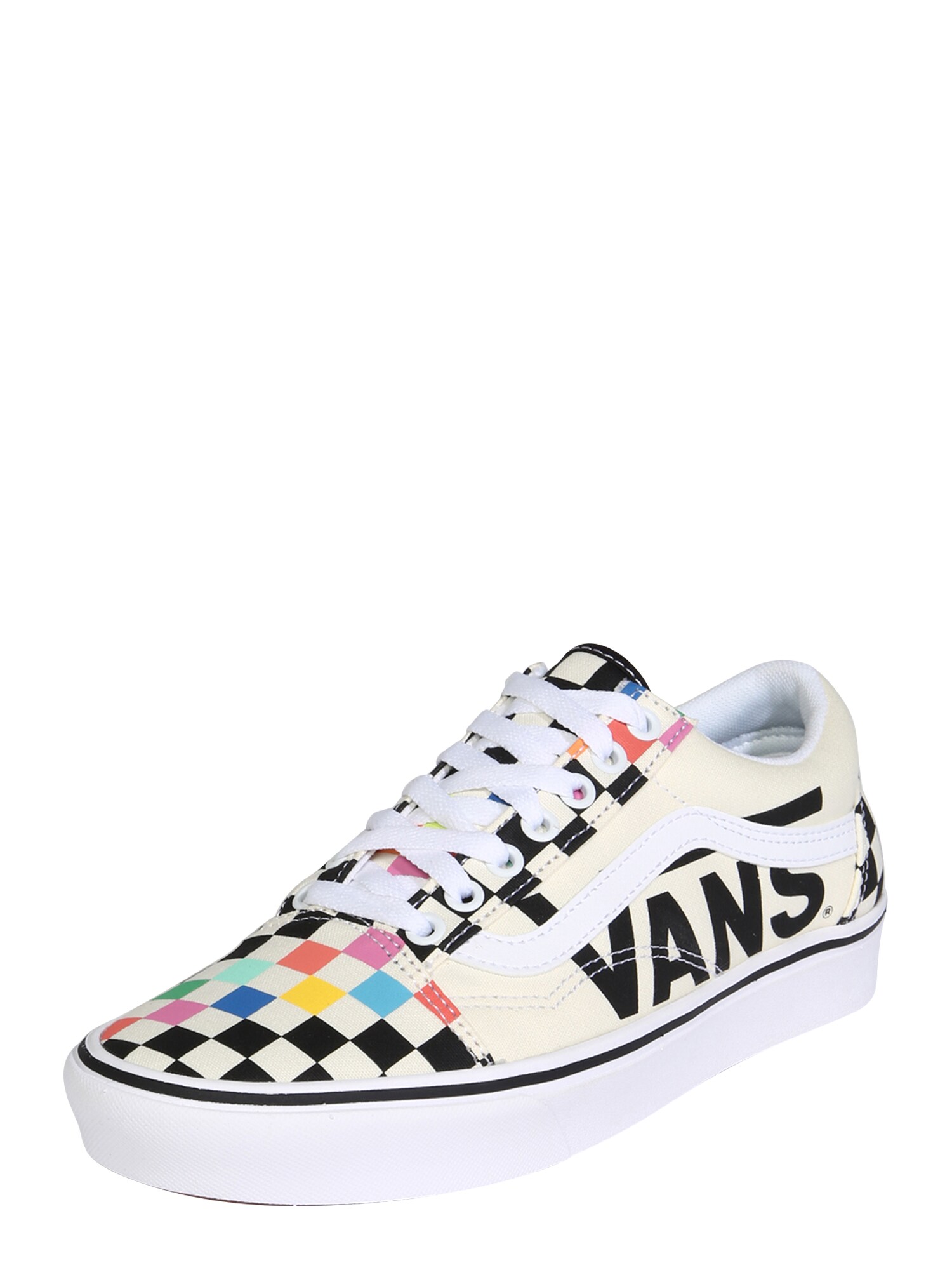 VANS Sportbačiai be auliuko 'UA ComfyCush Old Skool'  mišrios spalvos / smėlio / juoda