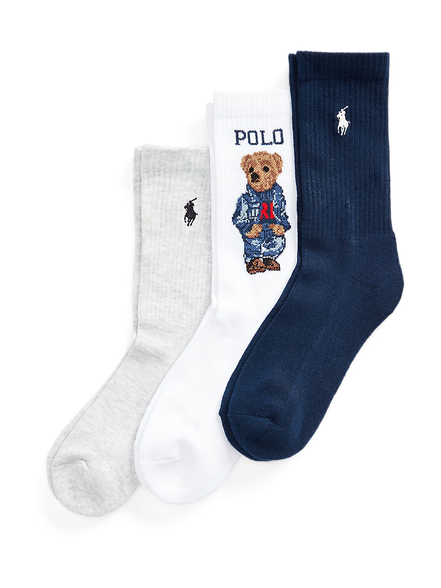 Polo Ralph Lauren Șosete  bleumarin / maro / gri amestecat / alb