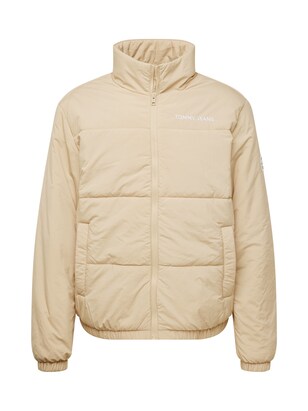 Tommy Jeans Tussenjas ‘ESSENTIAL’ Beige / Navy / Rood / Wit