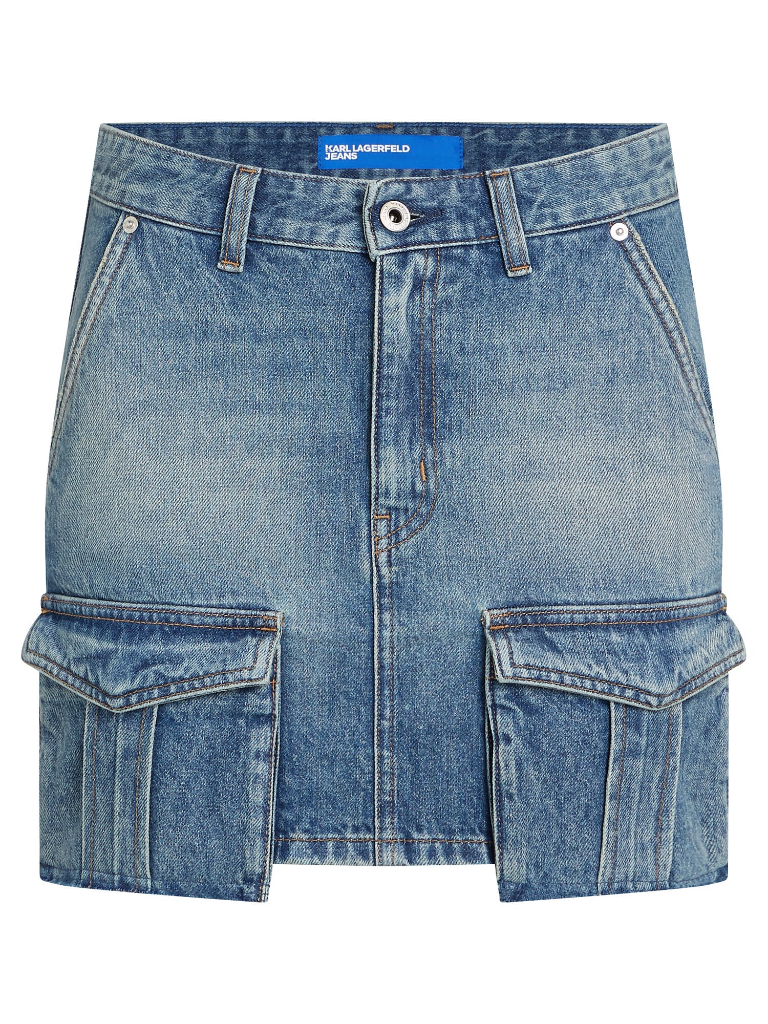KARL LAGERFELD JEANS Fustă  albastru denim