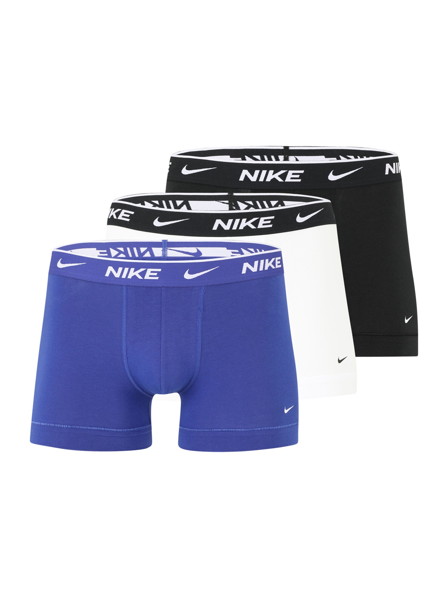 NIKE Chiloți sport  albastru porumbel / negru / alb