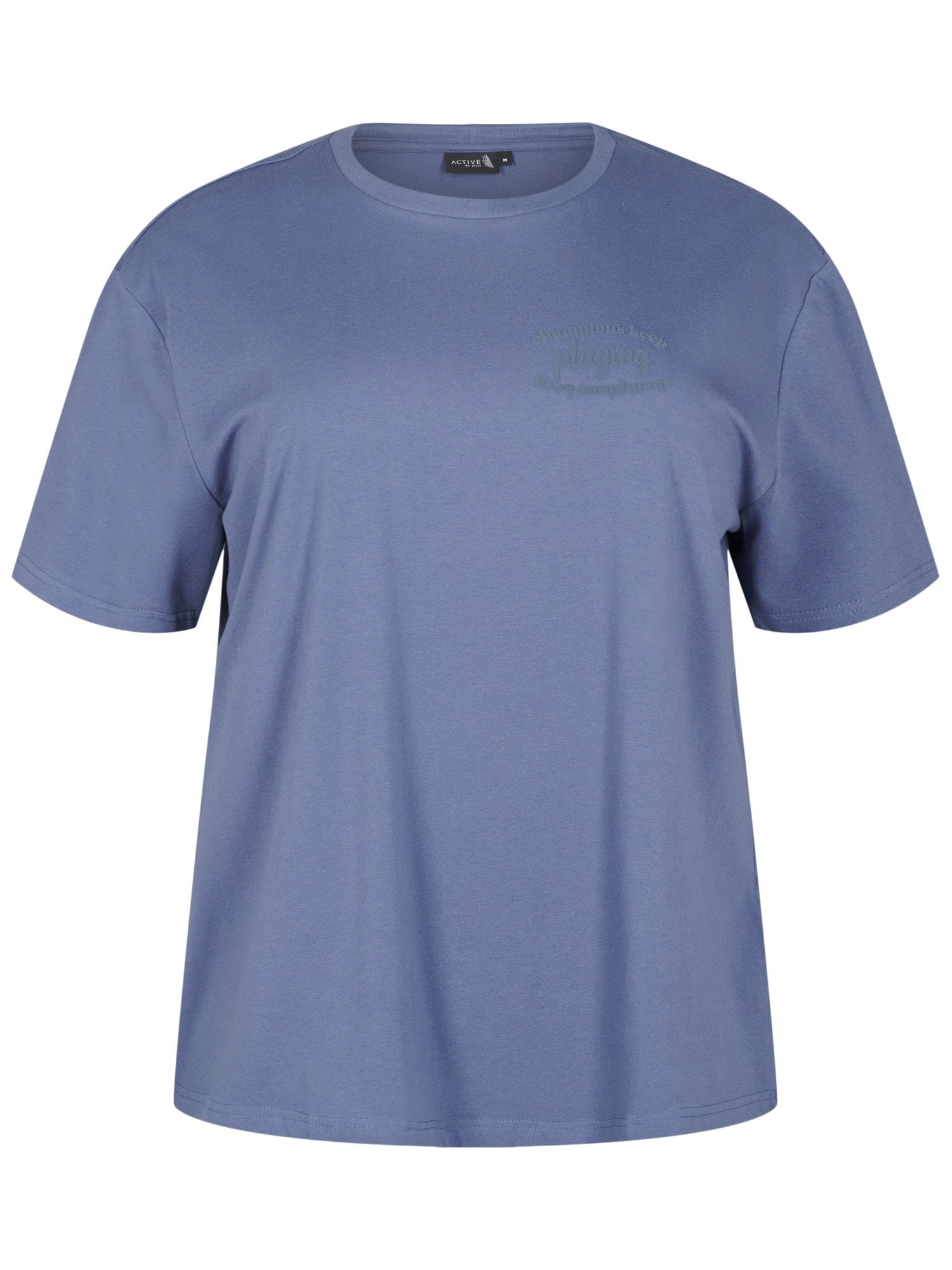 Active by Zizzi Tricou funcțional ACENJA  albastru fumuriu / albastru porumbel