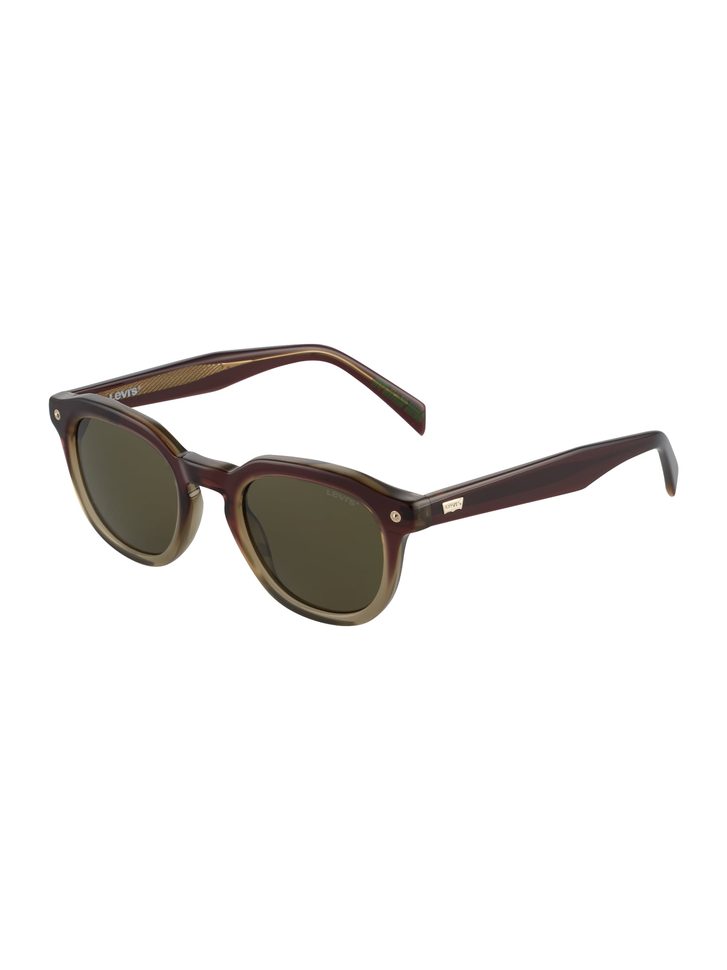 LEVI'S ® Слънчеви очила  кафяво / бяло