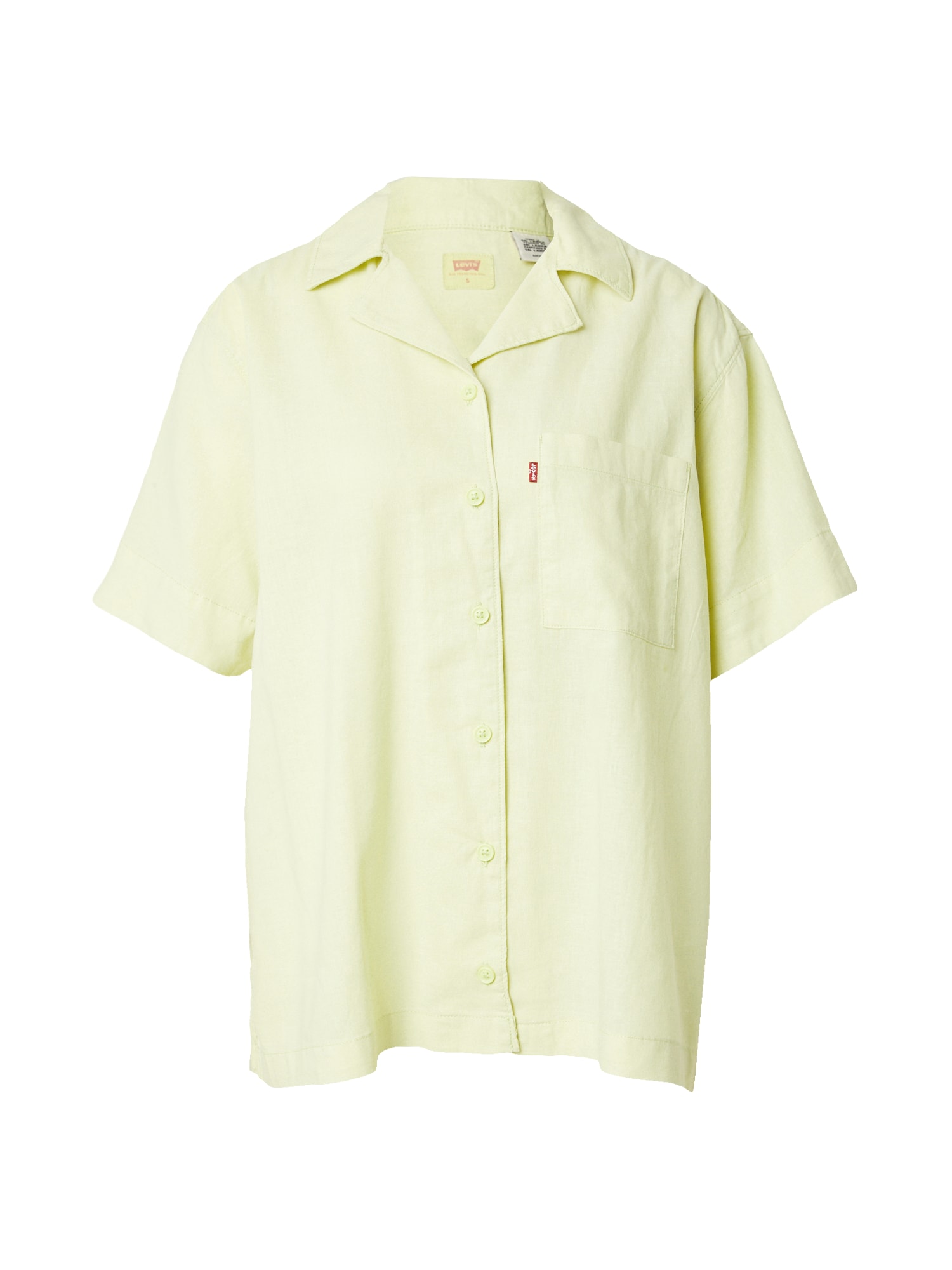 LEVI'S ® Блуза 'Ari Short Sleeve Resort Shirt'  жълто / червено