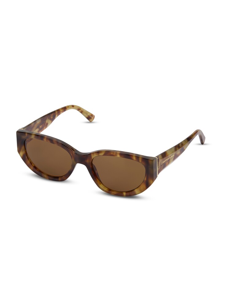 Kapten & Son Sonnenbrille 'Lyon Havanna' Herren Größe One Size camel / braun