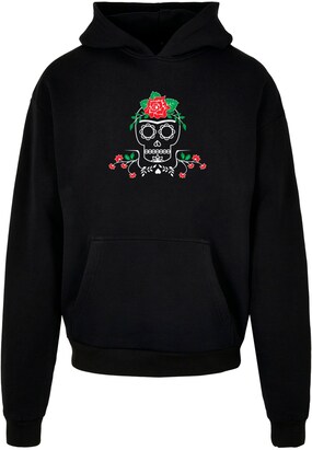 Merchcode Sweatshirt Groen / Rood / Zwart / Wit