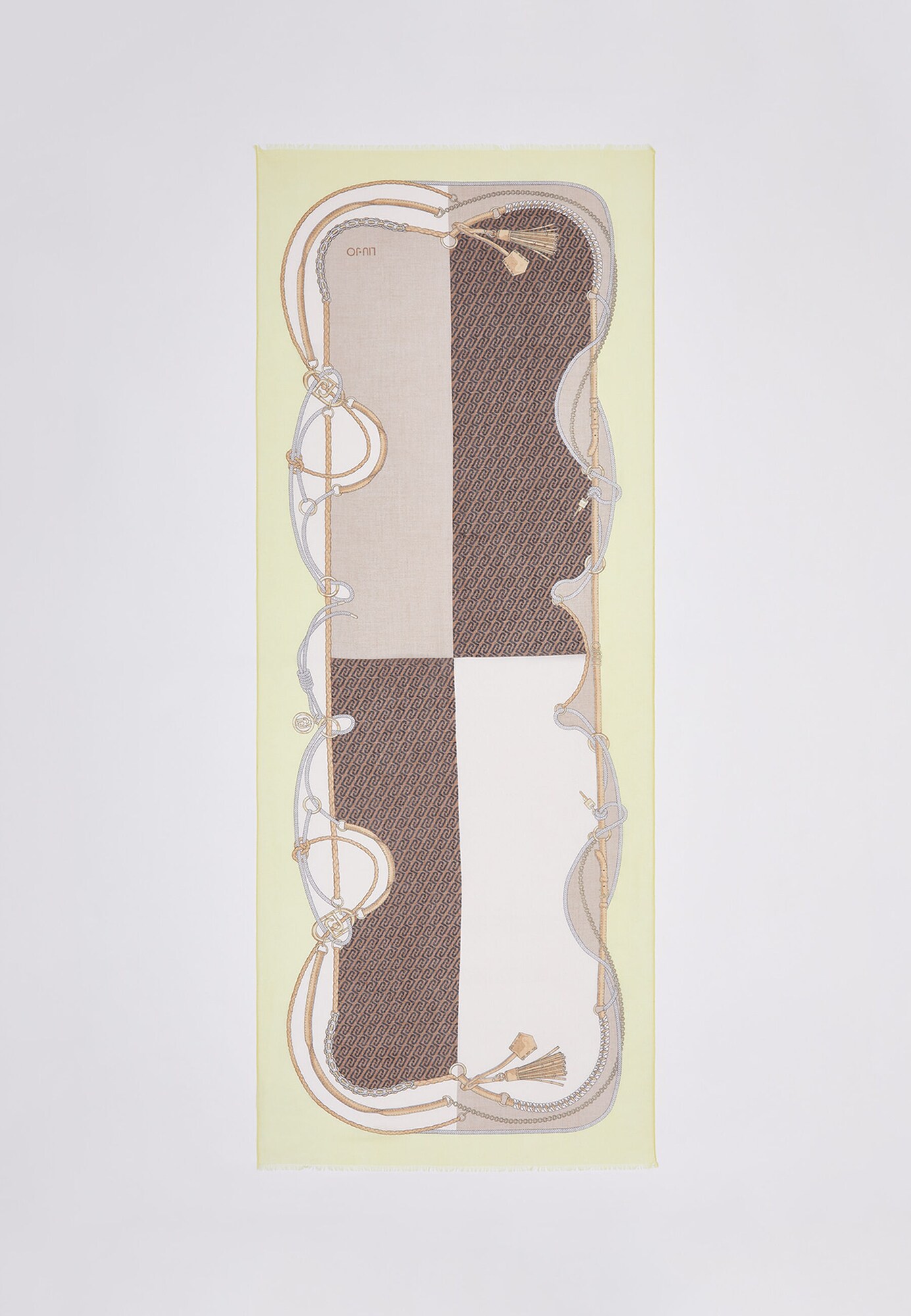 Liu Jo Pañuelo beige / marrón / amarillo – imagen 2