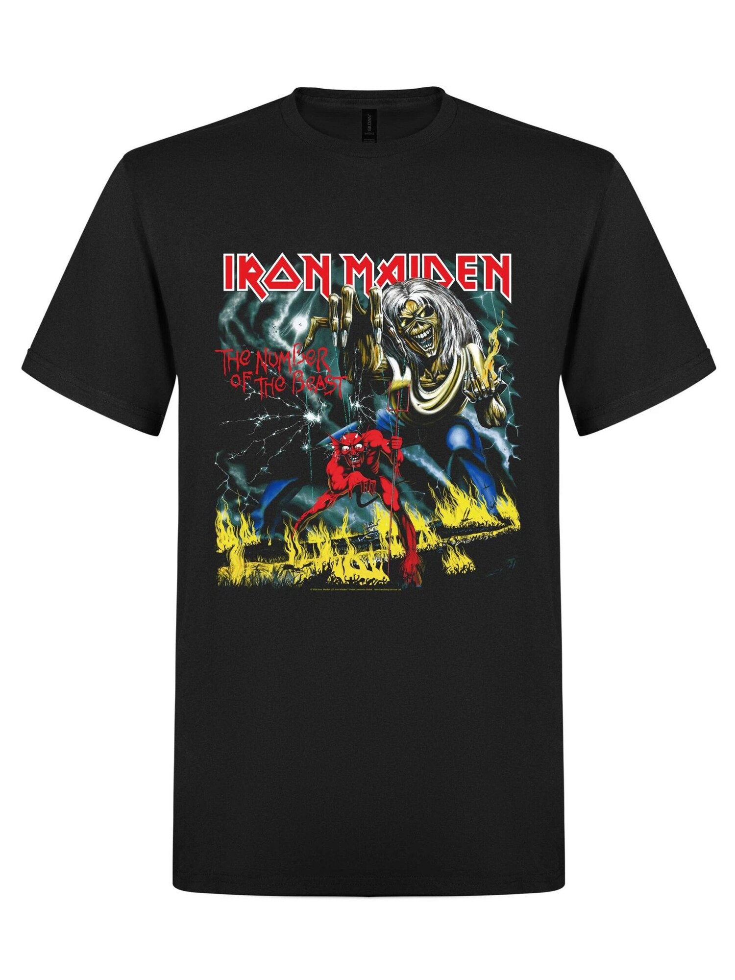 T-shirt 'Iron Maiden Number of the beast T-Shirt'