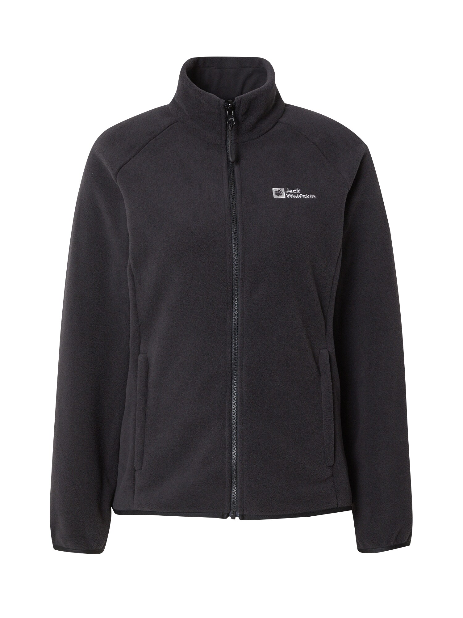 JACK WOLFSKIN Funkcionális dzsekik 'MOONRISE'  fekete / fehér akciós termékkép 1