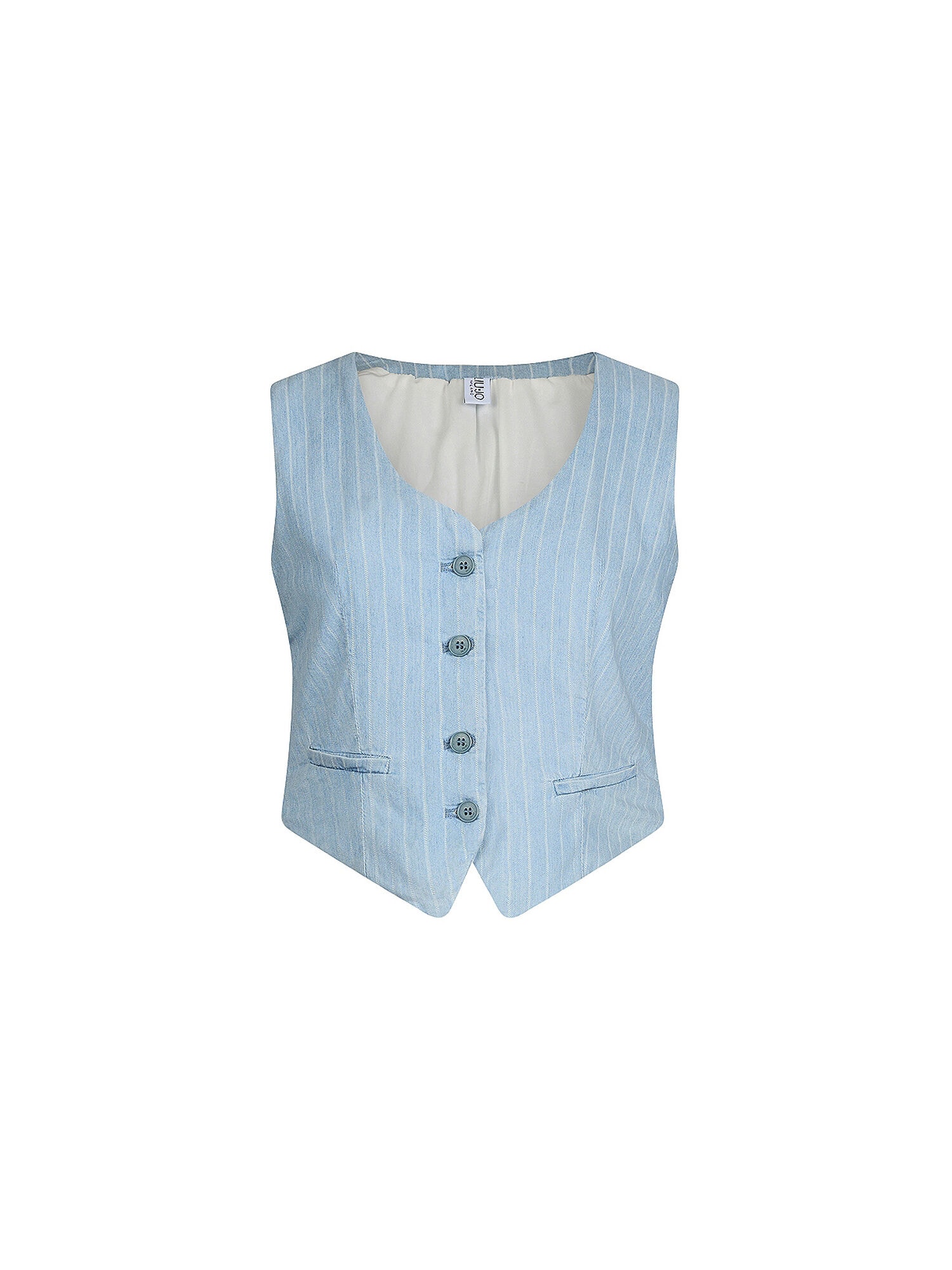 Liu Jo Vestă de costum  albastru denim / gri