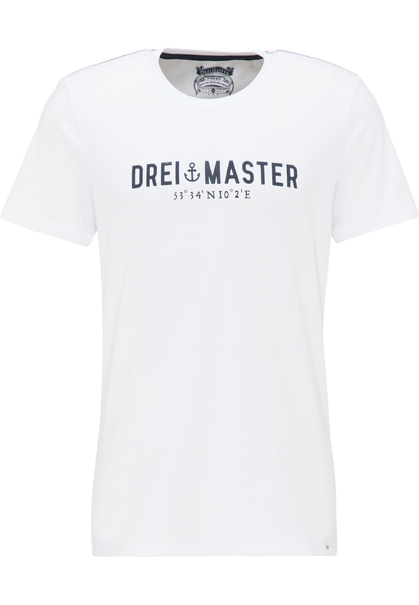 DreiMaster Vintage Marškinėliai  balta / juoda