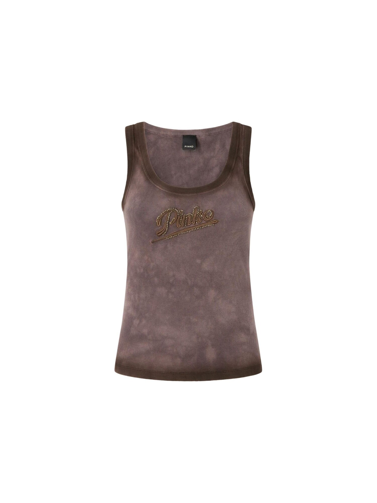 PINKO Top 'Cosmopolitan'  marrón