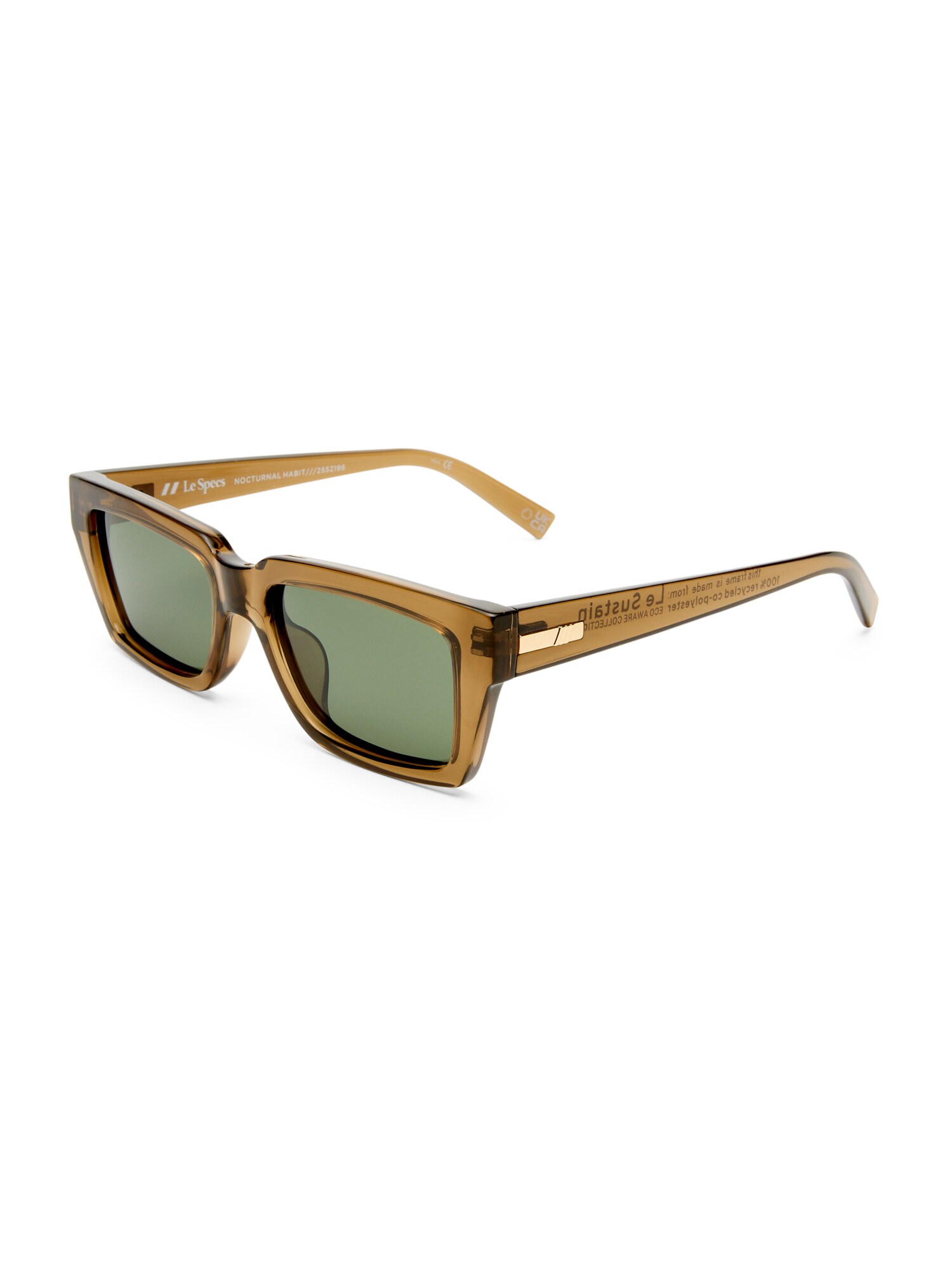 LE SPECS Ochelari de soare Nocturnal habit  maro caramel