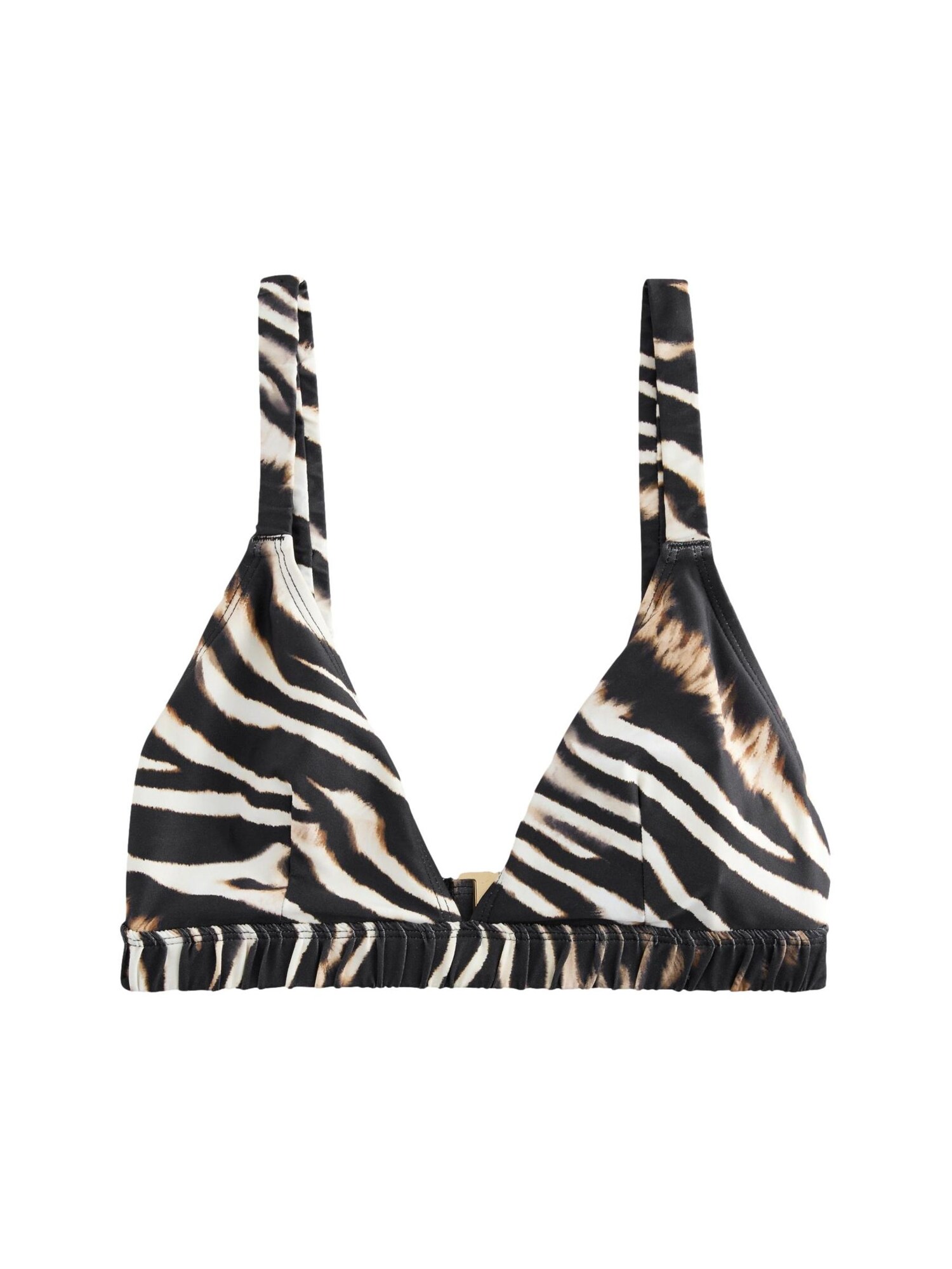 Next Sutien costum de baie  negru / alb