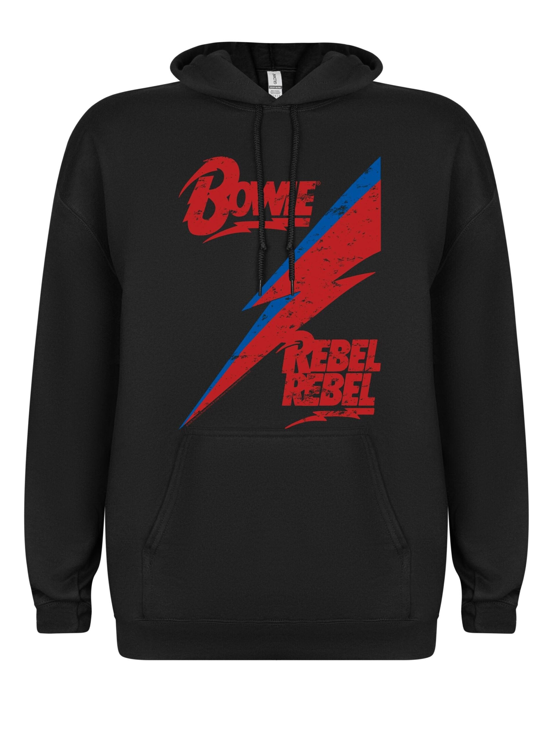 Rockshirts Sweatshirt 'David Bowie Kapuzenpullover' herr