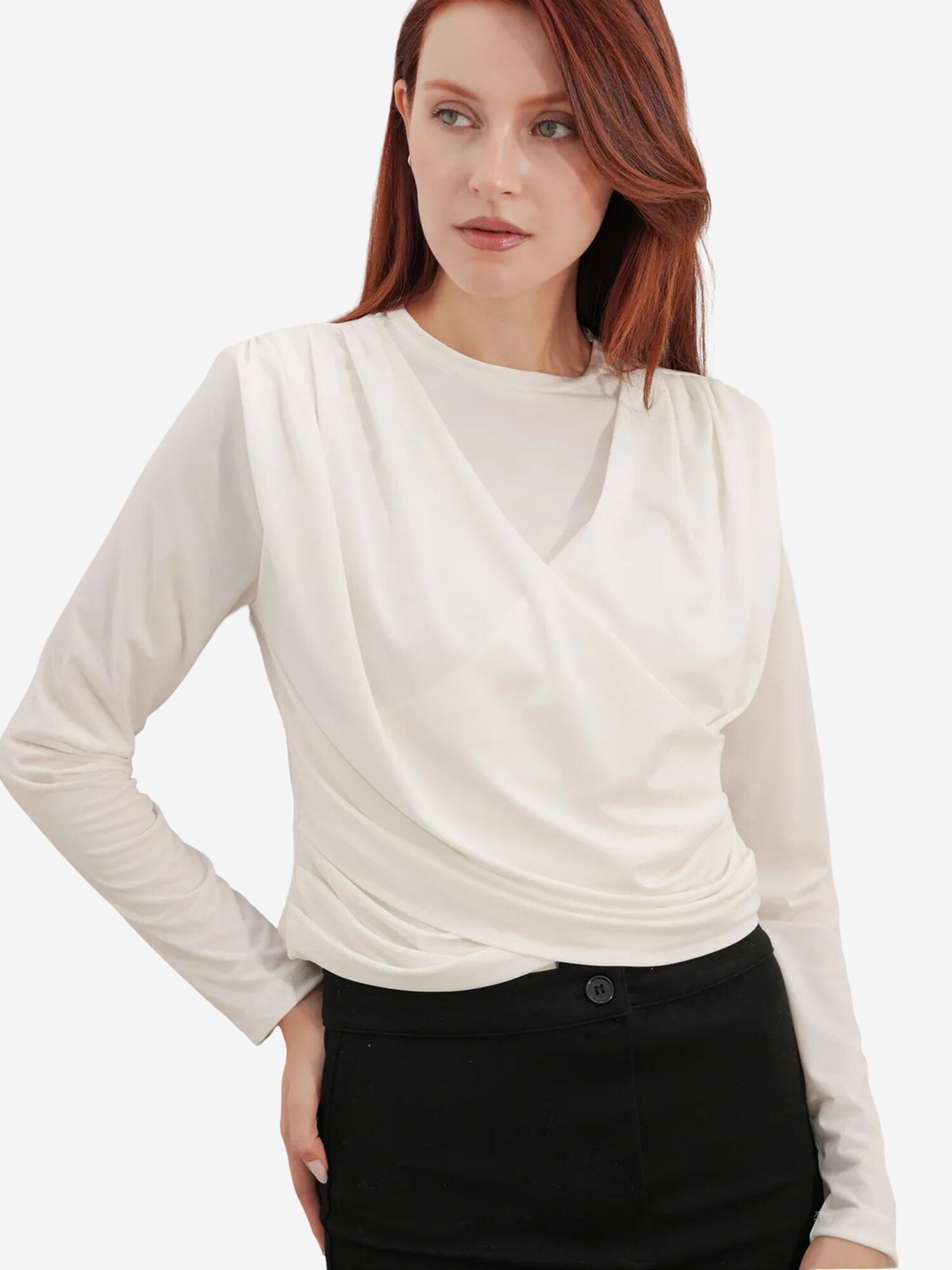 Bigdart Bluza 'Blusen' bijela