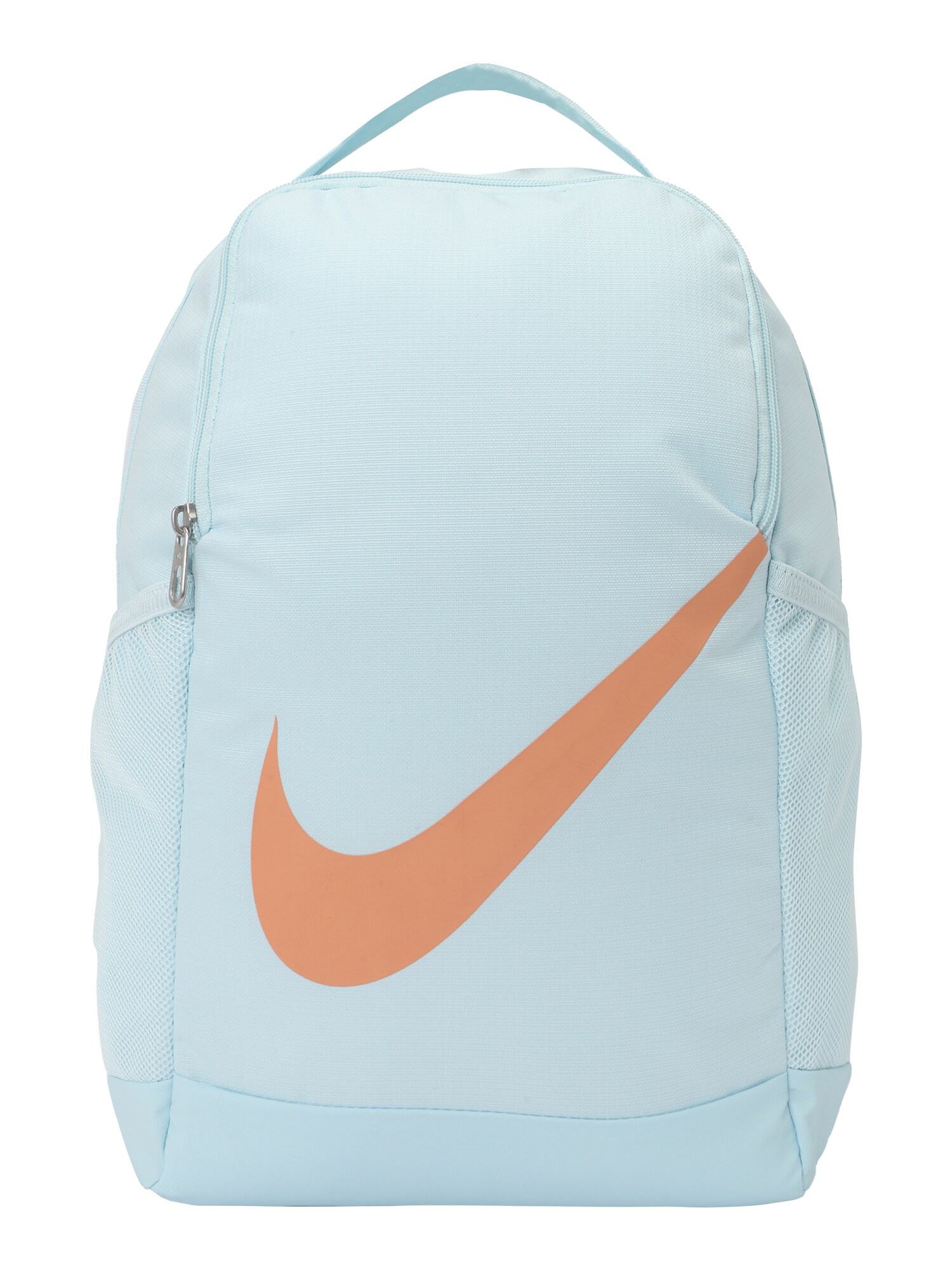 NIKE Rucsac sport Brasilia  albastru pastel / maro coniac