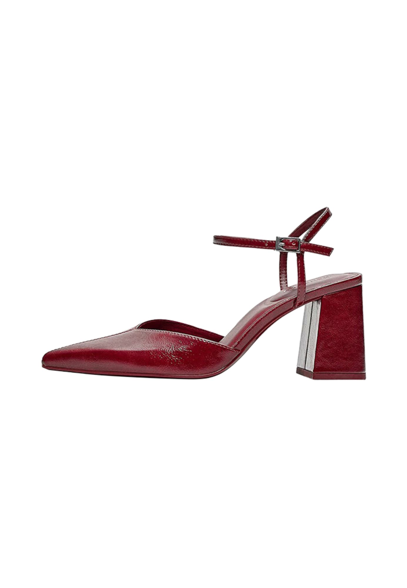 Bershka Pumps roșu bordeaux