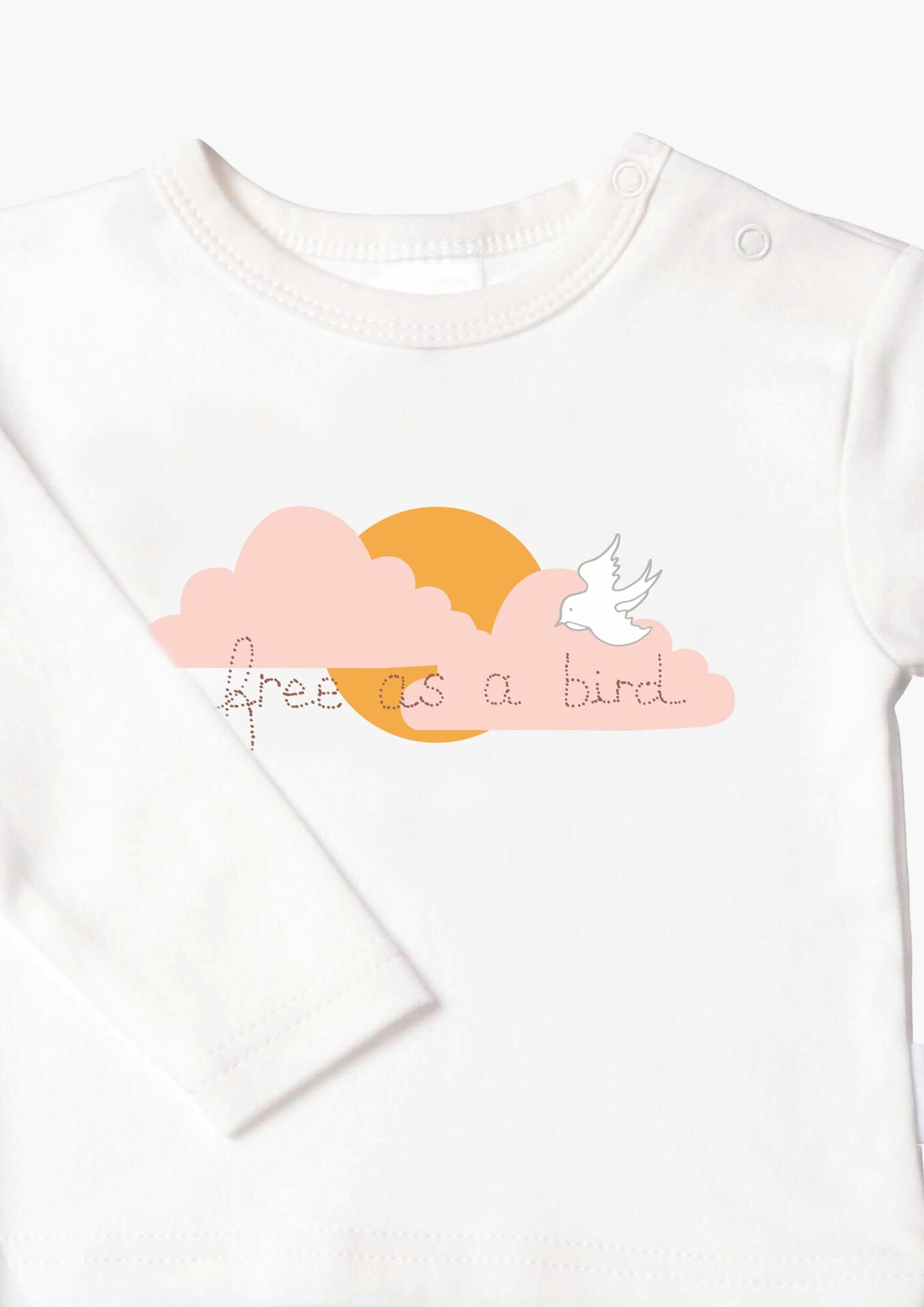 Thumbnail - LILIPUT Langarmshirt mit niedlichem free as a bird-Print