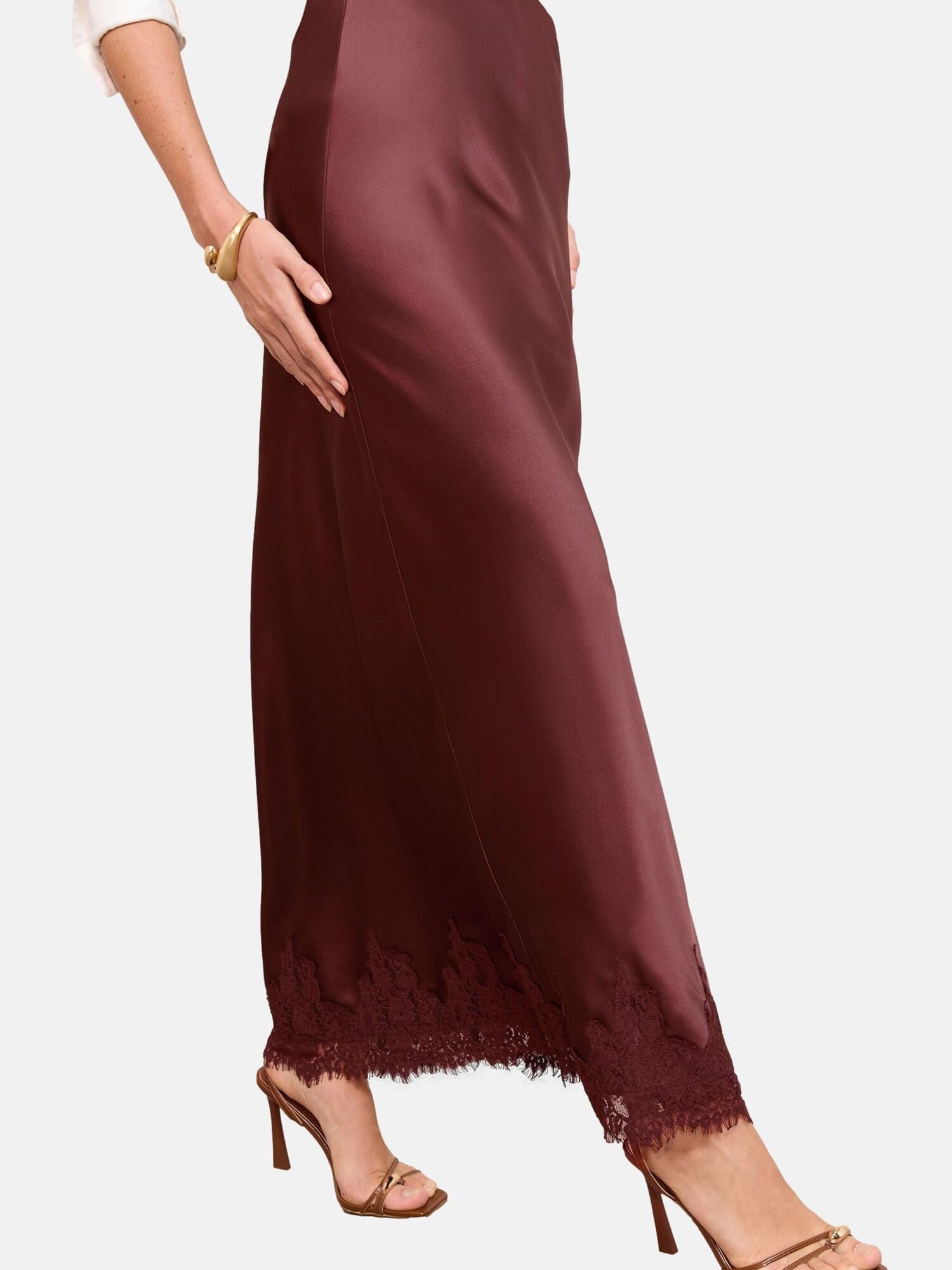 Friends Like These Fustă  maro ruginiu