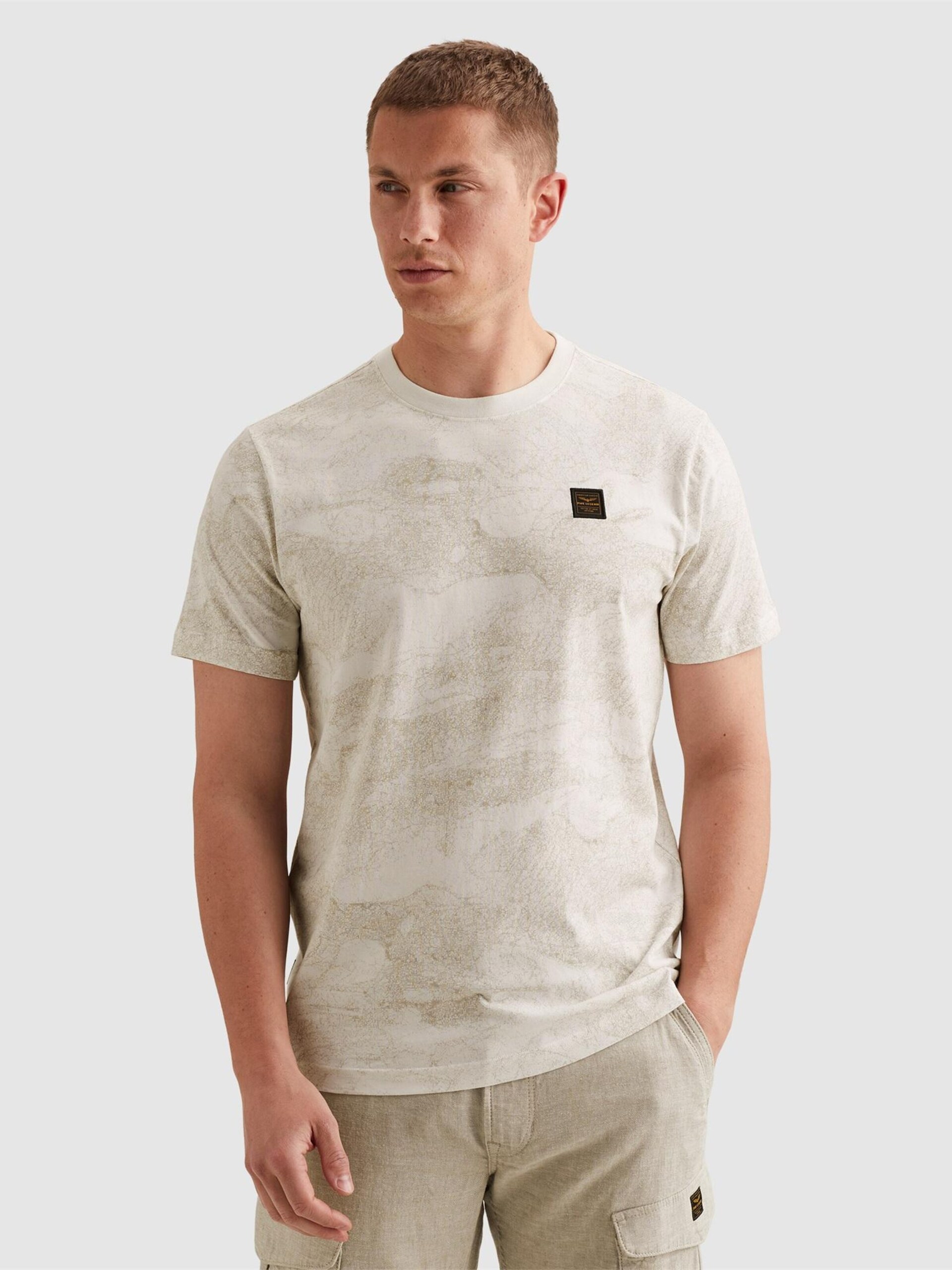 PME Legend T-shirt 'T-shirt in soft jersey with allover print' herr – bild 3