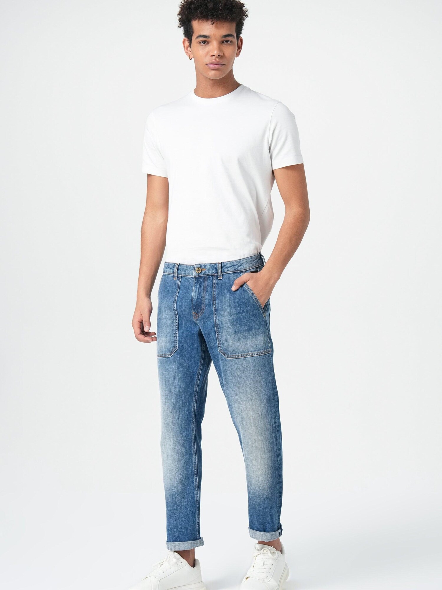 M.O.D MIRACLE OF DENIM Traperice plava