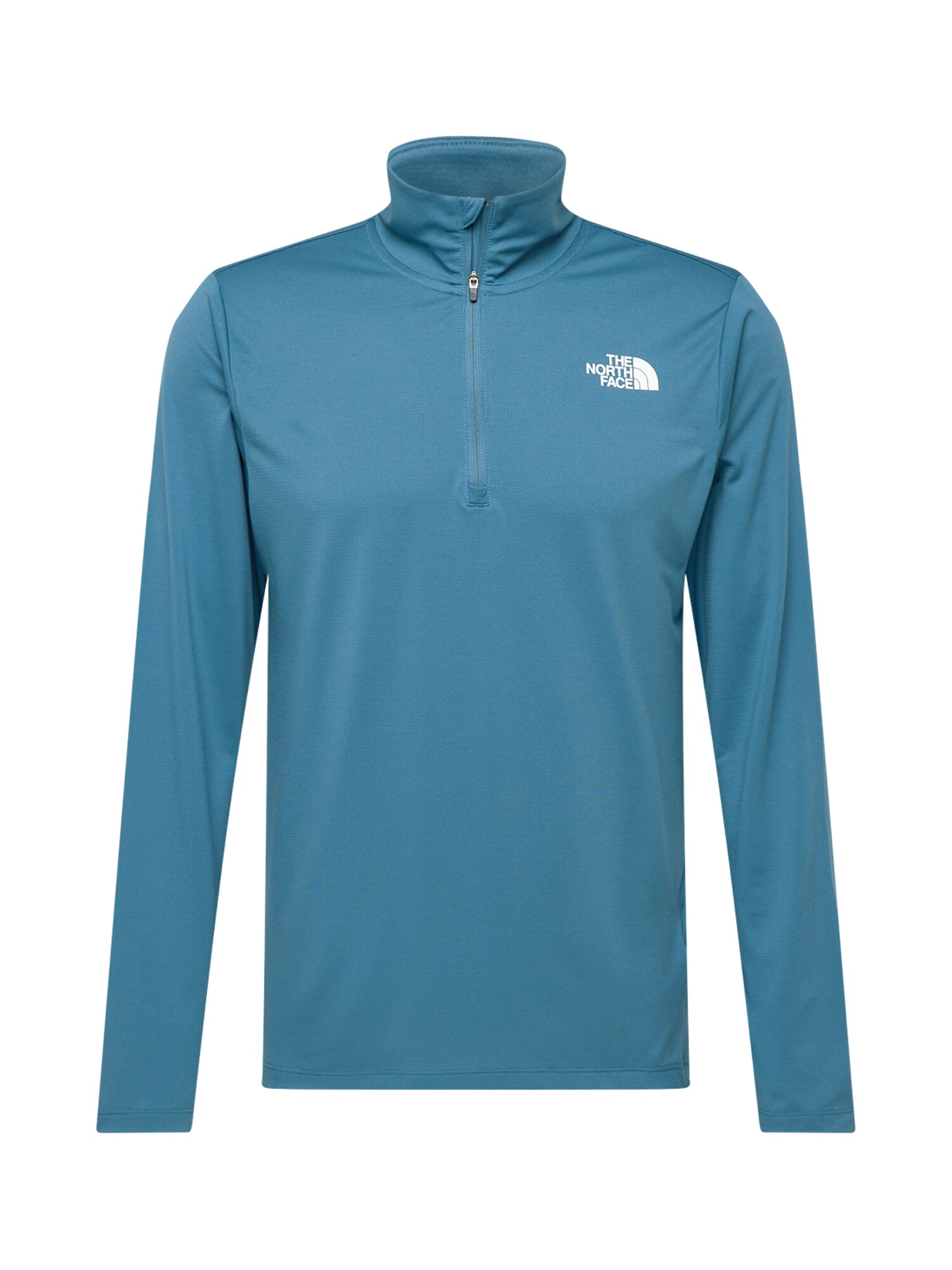 THE NORTH FACE Funkčné tričko ' 24/7 1/4 Zip Long-Sleeve T-Shirt'  azúrová / biela