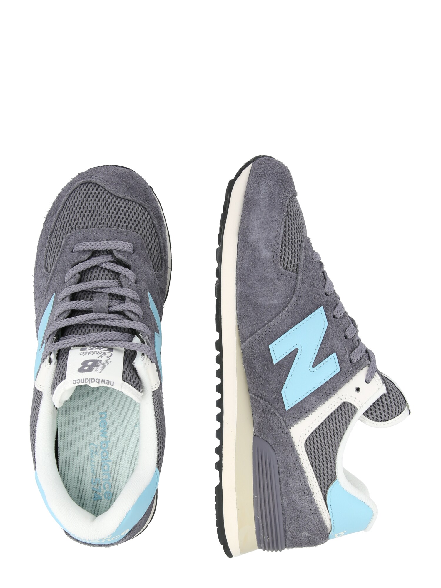 New balance Zapatillas deportivas bajas '574' azul claro / gris oscuro / blanco – imagen 2