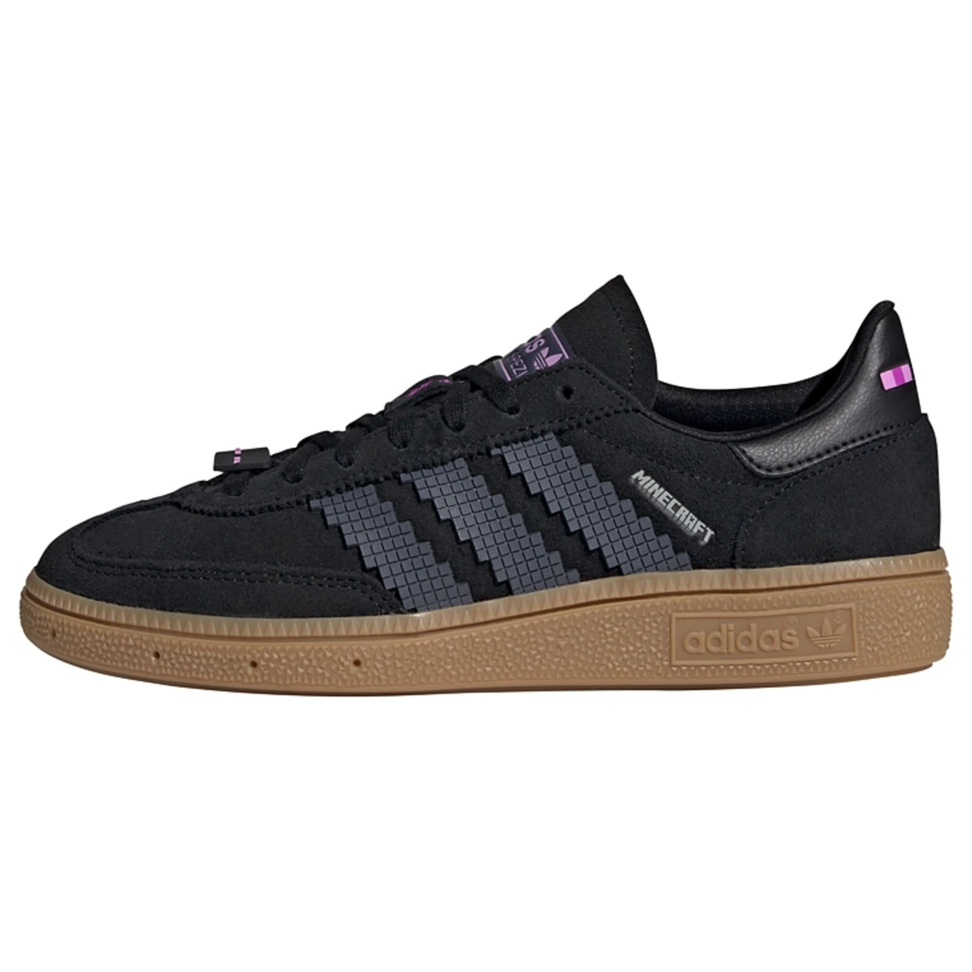 ADIDAS ORIGINALS Sportcipő 'Handball Spezial x Minecraft'  sötétszürke / fekete akciós termékkép 1