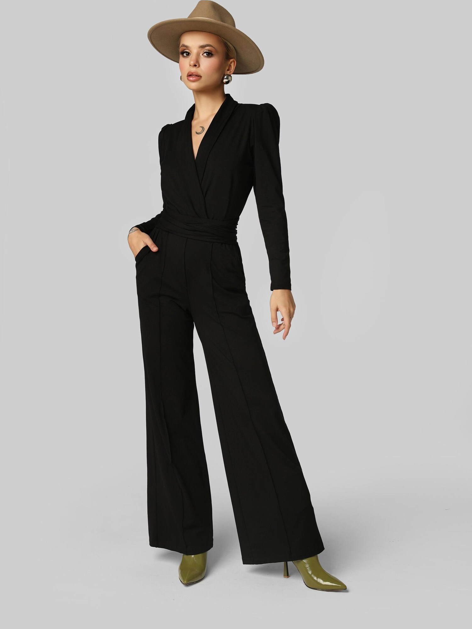 Madnezz House Tuta jumpsuit 'Burning'  nero