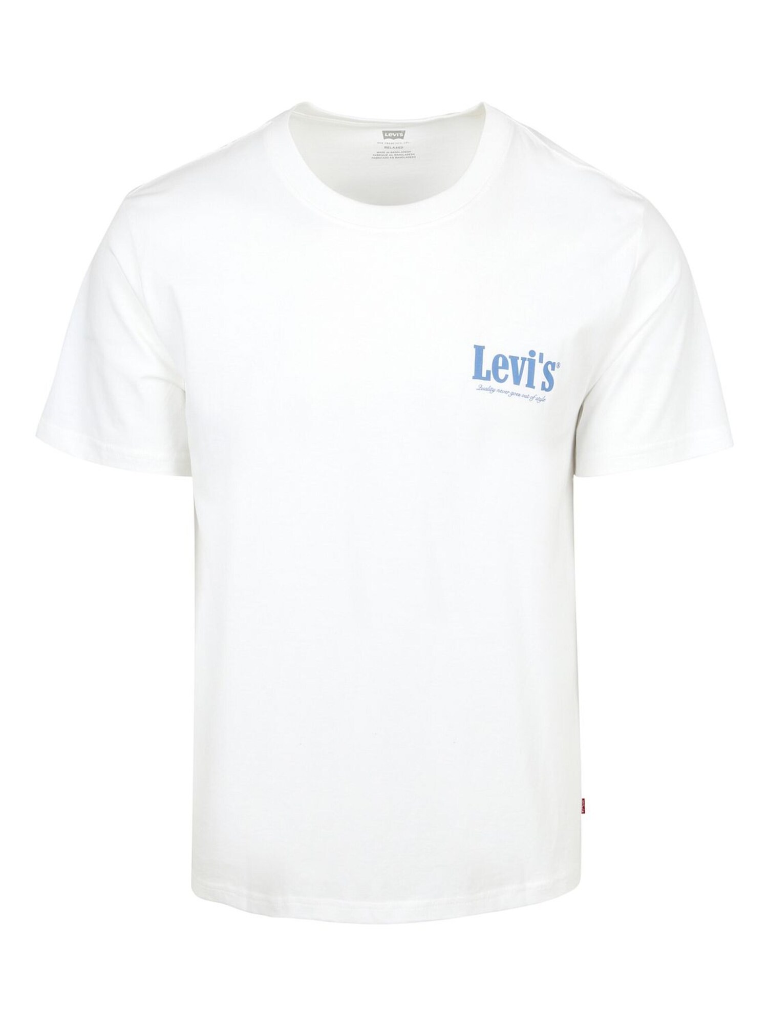 LEVI'S ® Camiseta 'Relaxed Fit Tee' azul real / amarillo / verde / blanco