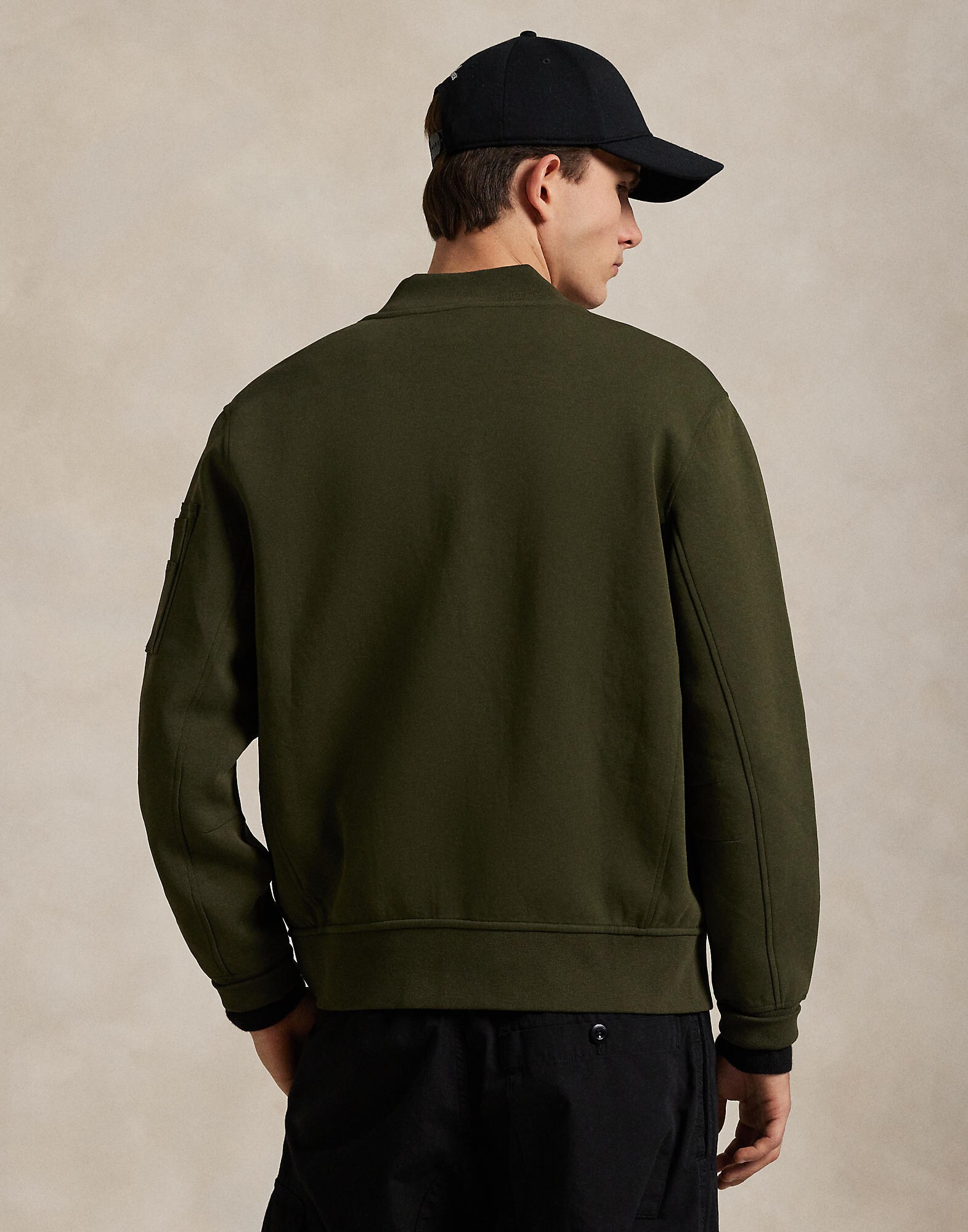 Polo Ralph Lauren Chaqueta de entretiempo oliva – imagen 7