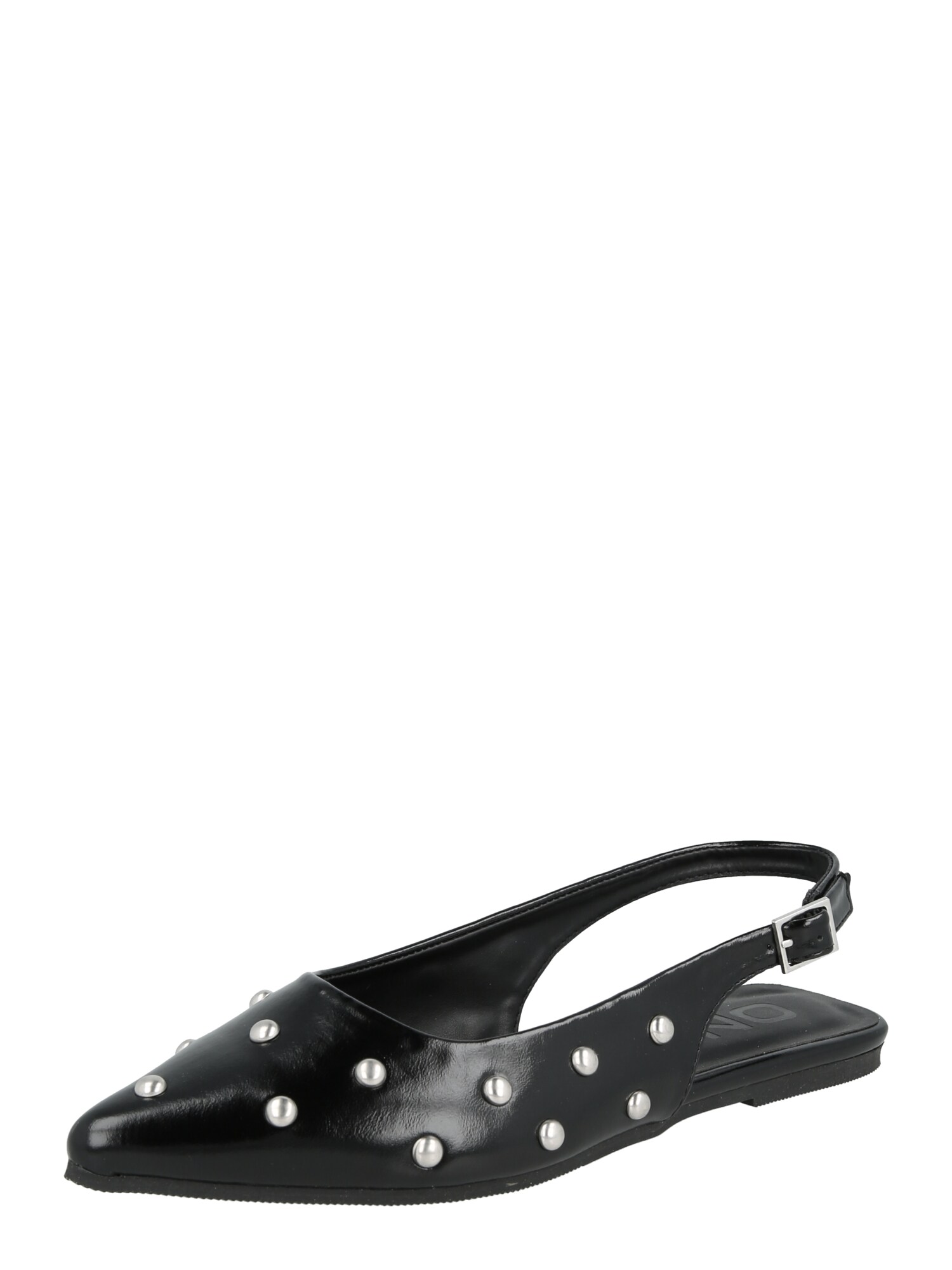 ONLY Bailarinas con hebilla 'ONLAURA-11' negro / plata